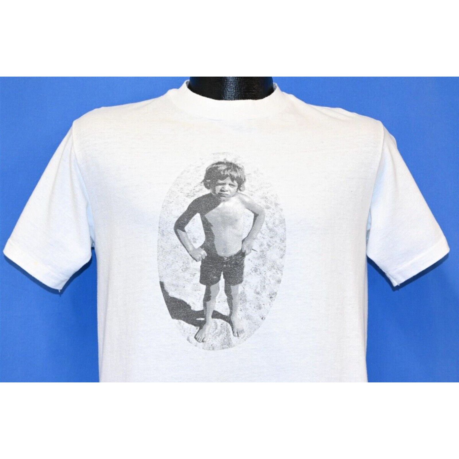 image of Hanes Vintage 80's I'm 21 Now Don't Mess With Me Birthday Joke Funny Humor T-Shirt M in White (Size
