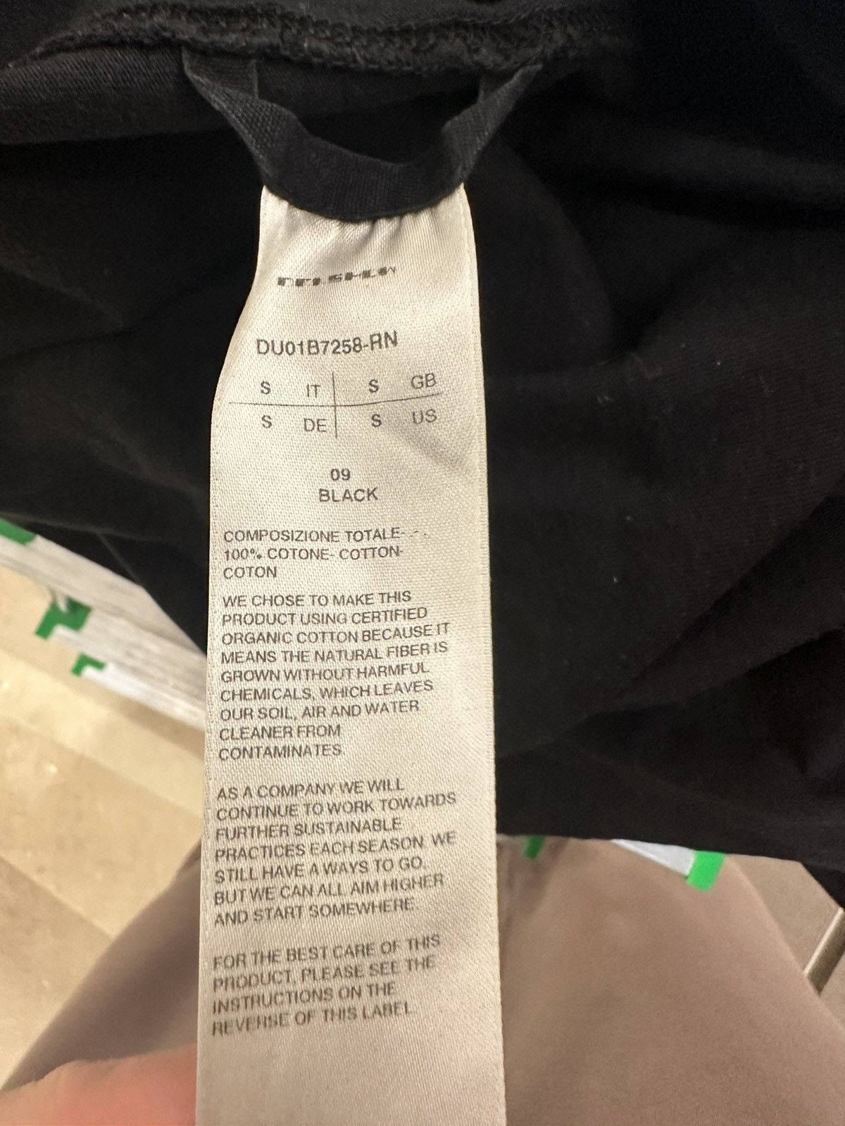 Rick Owens Rick Owens Short "small" level tee Size US S / EU 44-46 / 1 - 4 Thumbnail