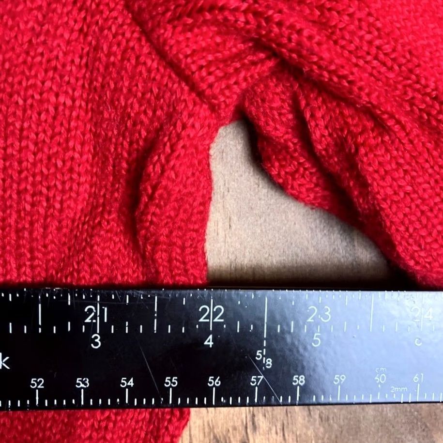 Ralph Lauren Polo Ralph Lauren Mens Sweater Red Pullover 1/4 Zip Long Sleeve XLarge Knit V-Neck Pullover Casual Workwear Classic Size US XL / EU 56 / 4 - 7 Thumbnail