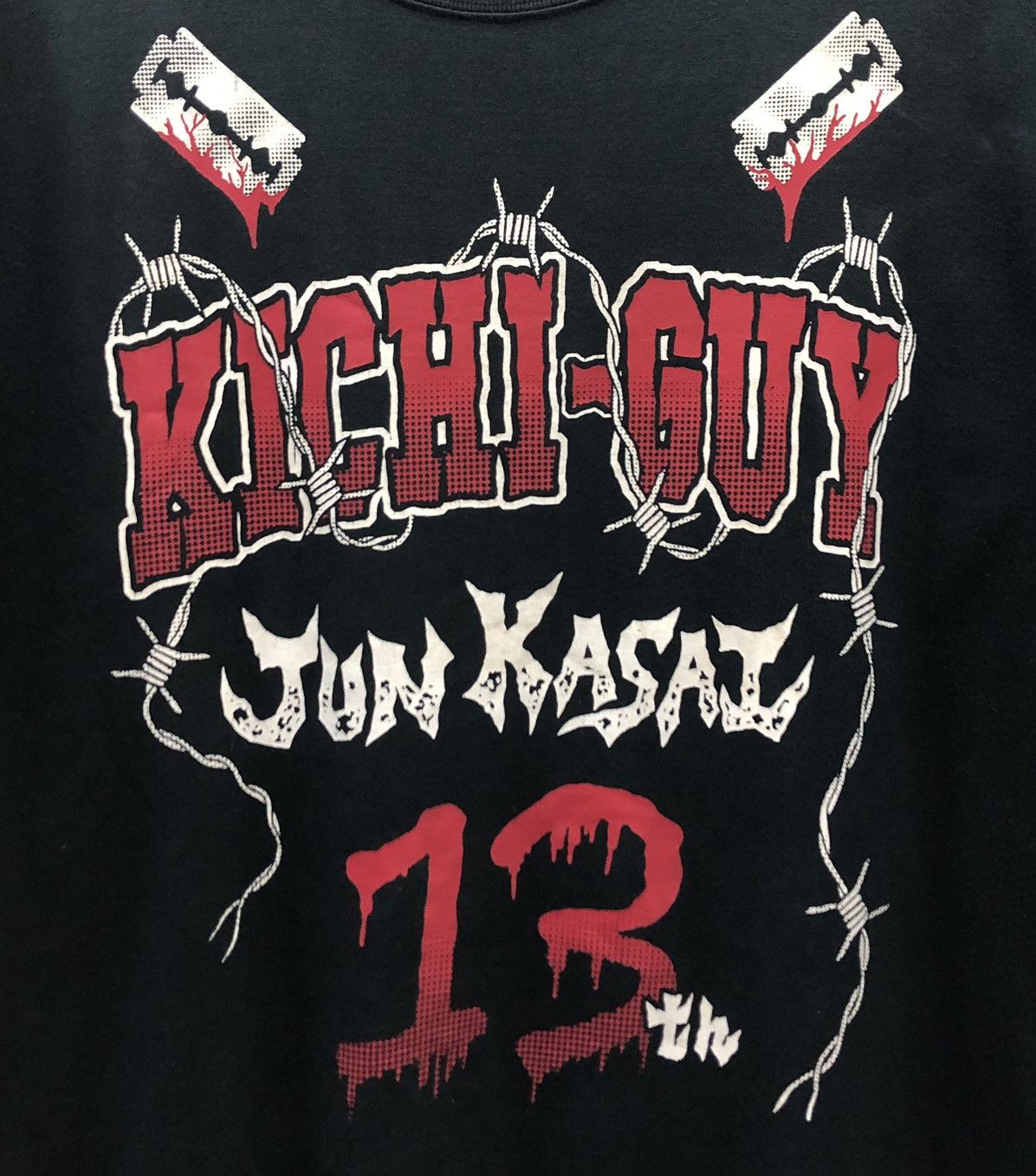 Band Tees Vintage Kichi-Guy 13th Crazy Monkey T-Shirt Size US XL / EU 56 / 4 - 3 Thumbnail