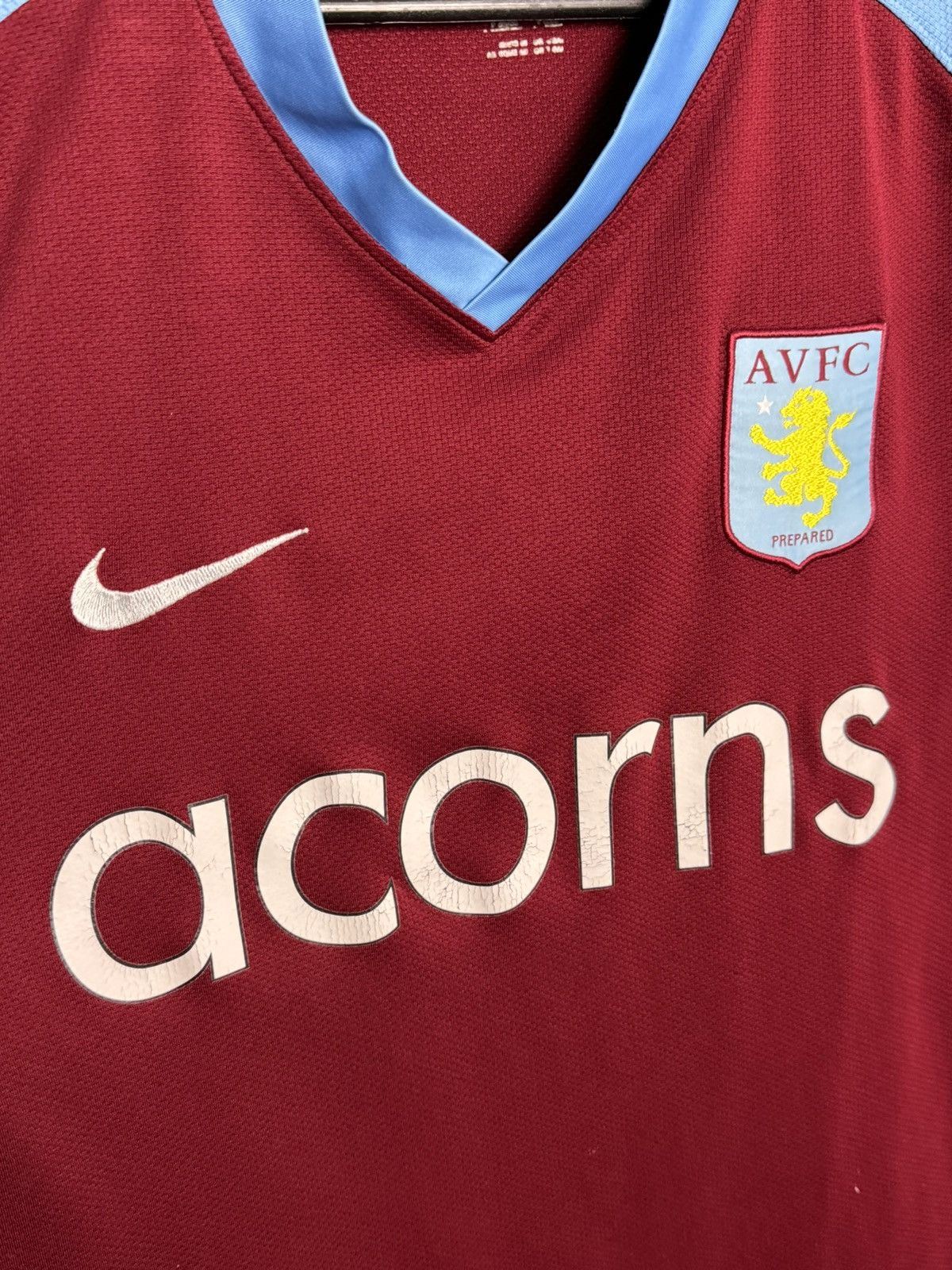 Nike Aston Villa 08/09 Home Football Jersey Size US L / EU 52-54 / 3 - 3 Thumbnail