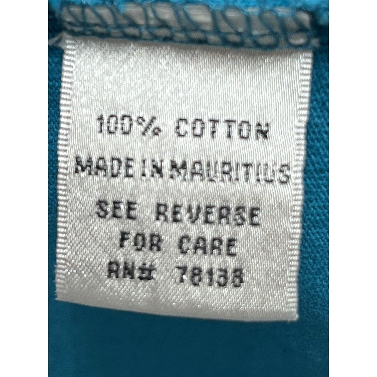 Vintage M Mac Sleeveless V-Neck Patch Pocket T-Shirt Dress Knee Length Blue Cotton Women's Medium Size M / US 6-8 / IT 42-44 - 8 Thumbnail