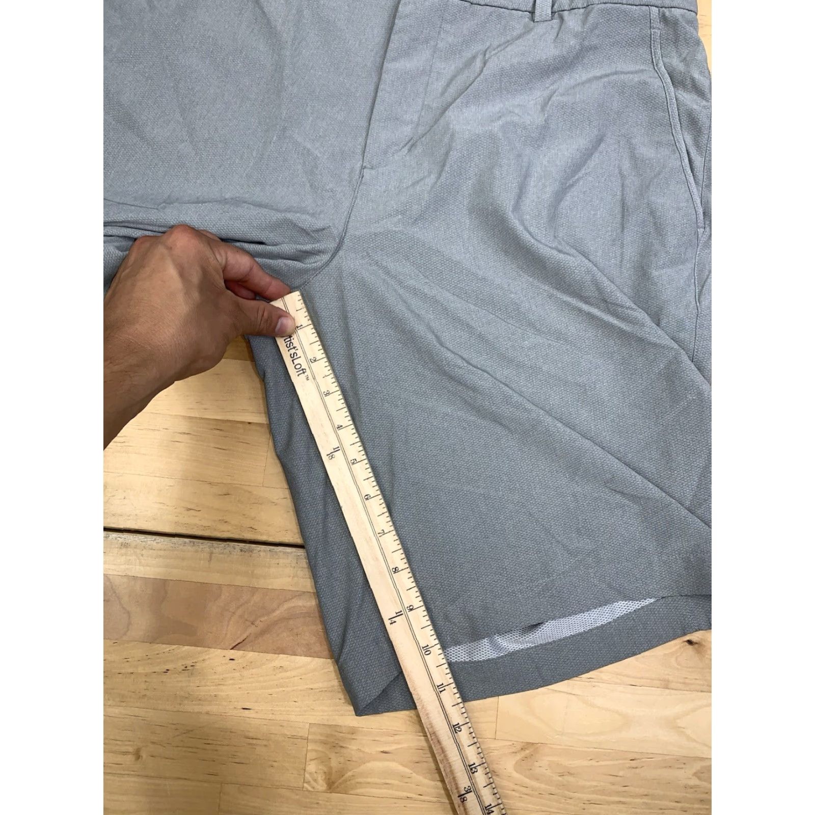 Nike Nike Golf Chino Shorts Mens 34 Gray Casual Stretch Performance Size US 34 / EU 50 - 7 Thumbnail