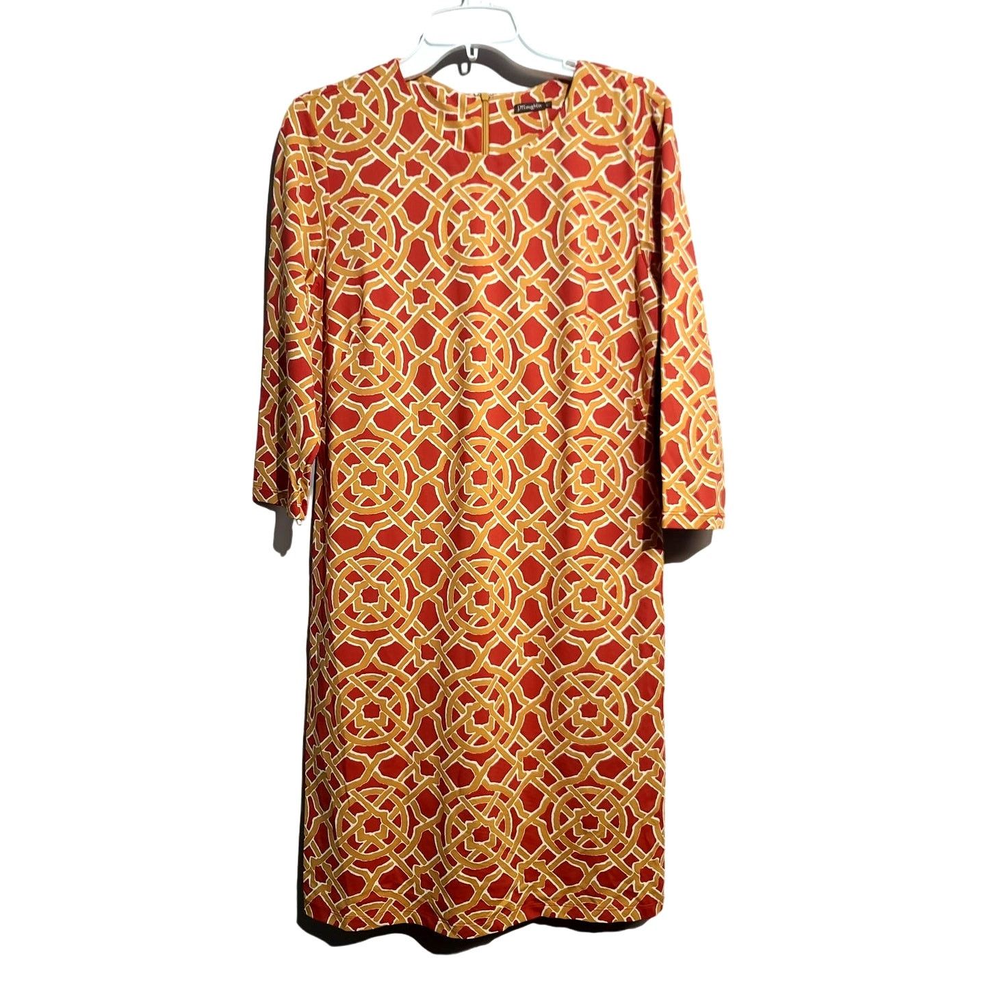 J.McLaughlin J. McLaughlin Sofia Catalina Cloth 3/4 Sleeve Dress Size L / US 10 / IT 46 - 1 Thumbnail