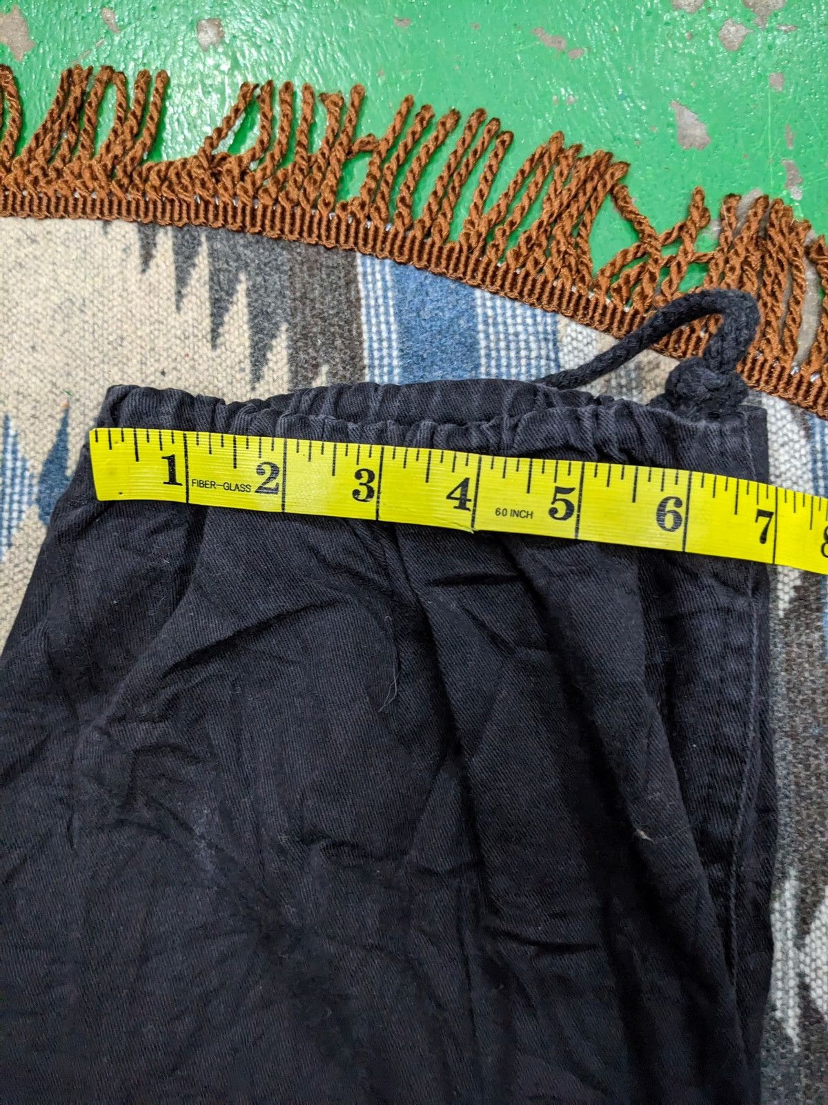 Handmade KINGLYMASK DISTRESSED HANDMADE CUSTOM LIKE PUNK PANTS Size US 31 - 14 Thumbnail