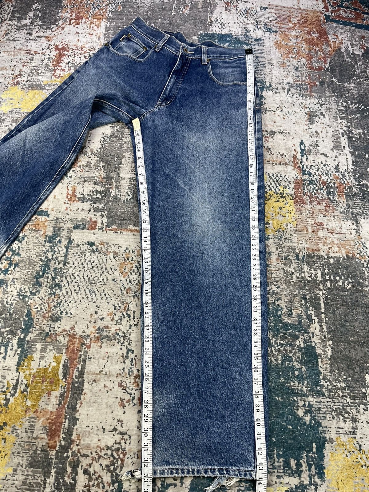 Marc Buchanan Vtg Marc Buchanan X Pelle Pelle Baggy Jeans Size US 32 / EU 48 - 10 Thumbnail