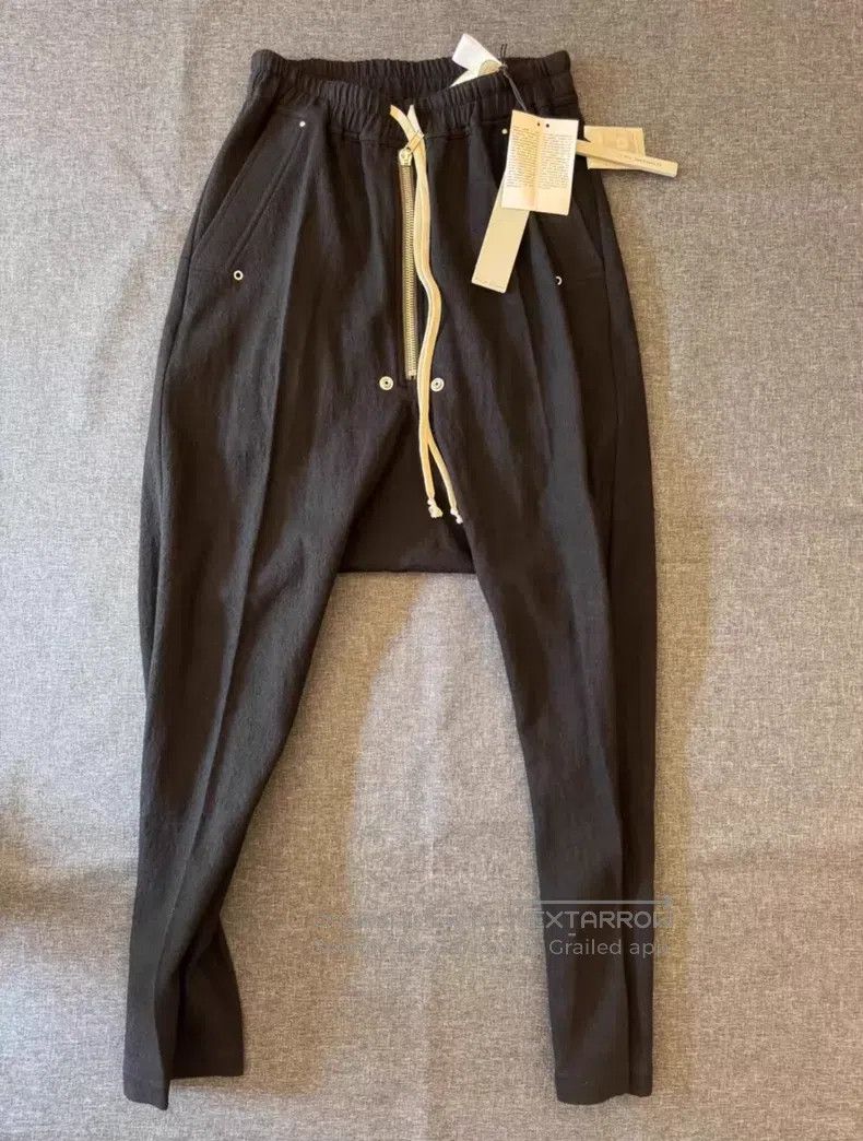 Rick Owens RICK OWENS Mainline Wool Trousers Size US 30 / EU 46 - 1 Thumbnail