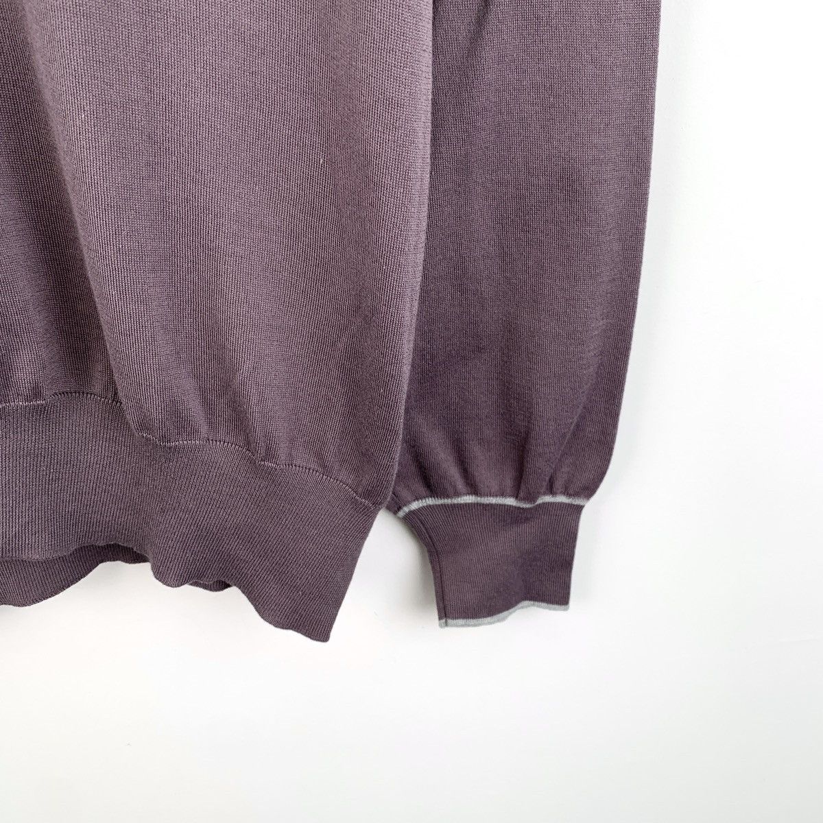 Brunello Cucinelli Brunello Cucinelli Long Sleeve Knit Sweater K26WX Size US L / EU 52-54 / 3 - 4 Thumbnail