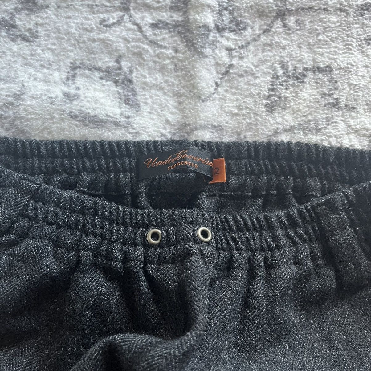 Undercover Undercover AW05 Lightning Bolt Wool Knit Cargo Sweatpants Size US 28 / EU 44 - 6 Thumbnail