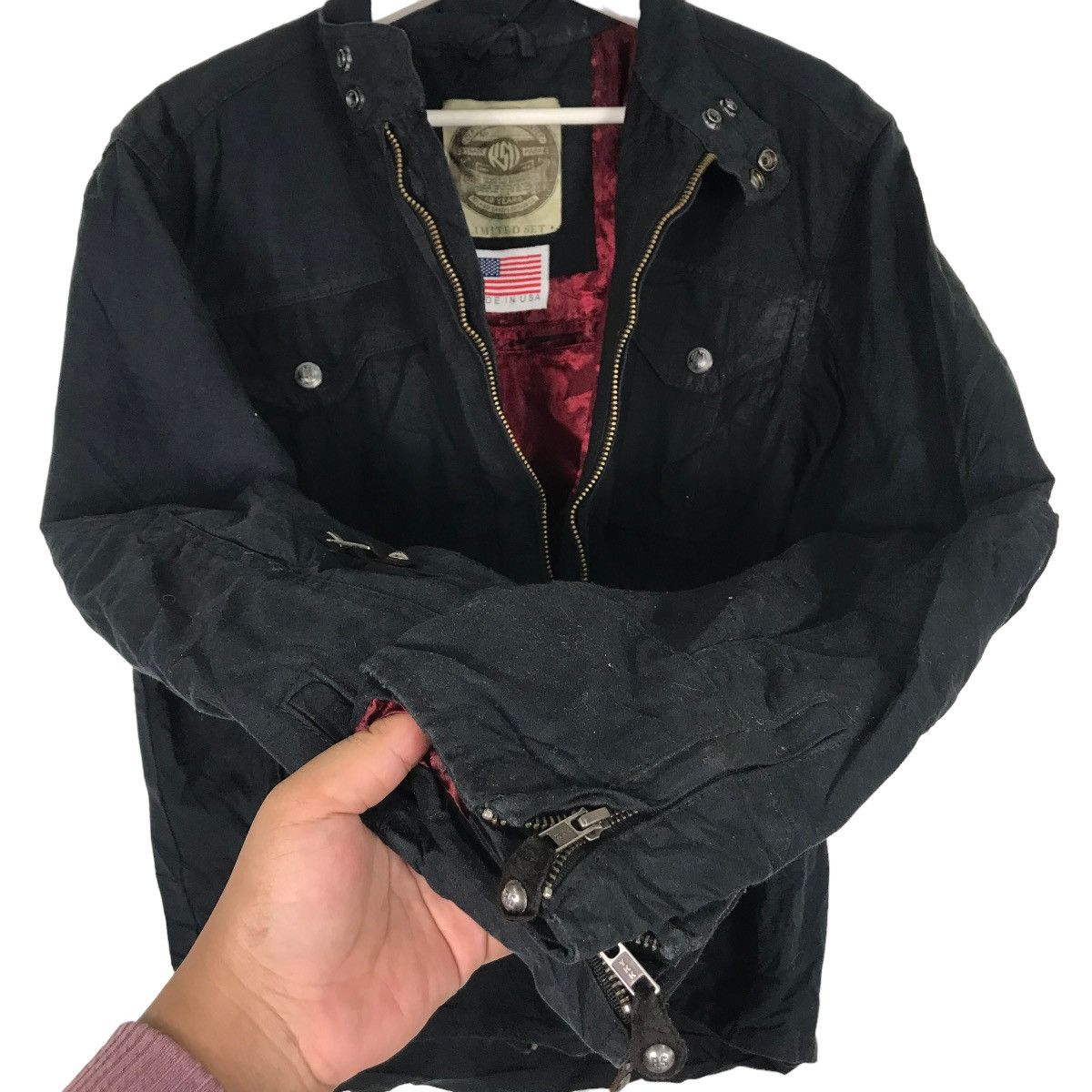 Roland Sands Designs 🔥 ROLAND SANDS DESIGN RIDING GEAR JACKET MADE IN USA Size US L / EU 52-54 / 3 - 9 Thumbnail