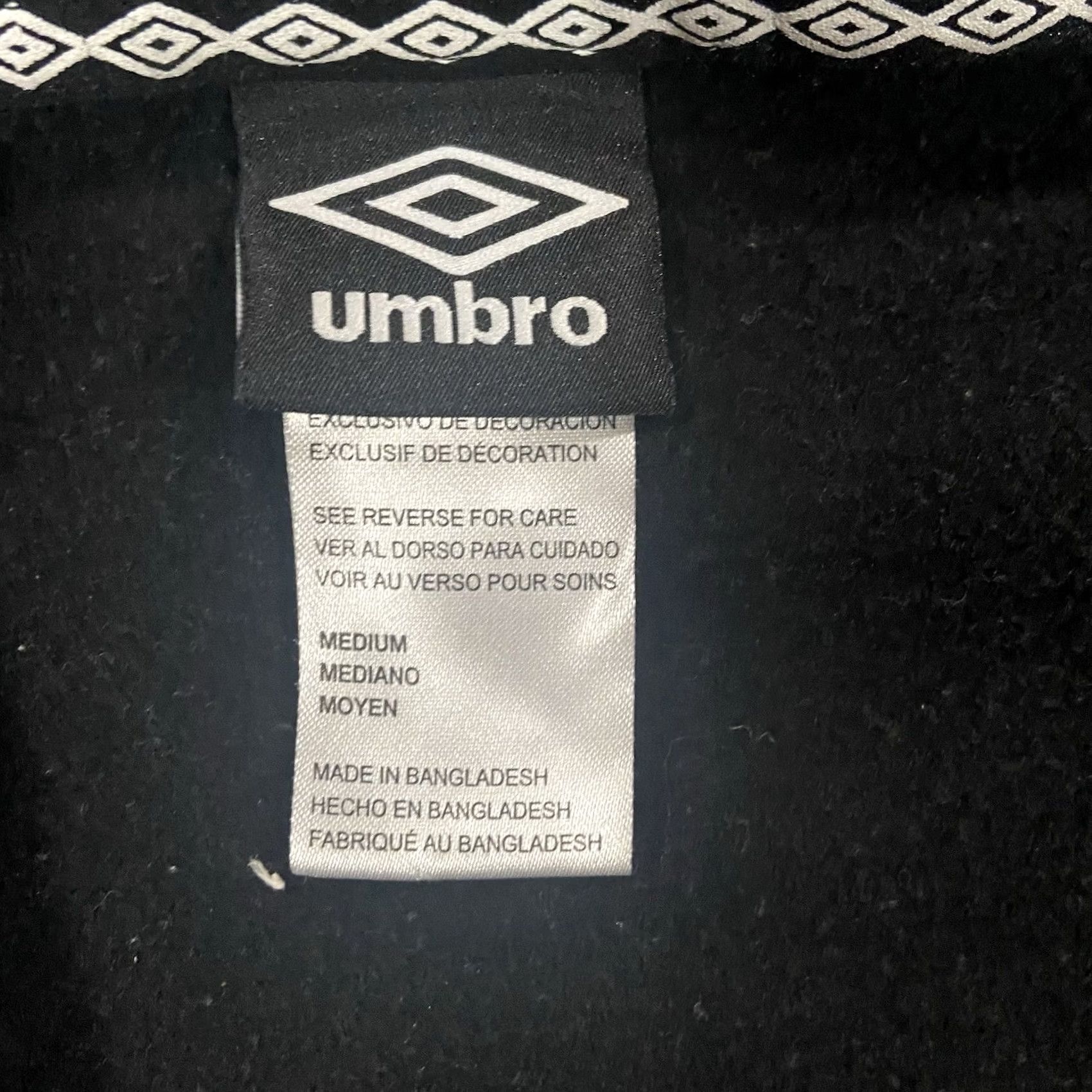 Umbro Umbro Hoodie Mens Colorblock Full Zip Gray Black Colorblock Soccer Training Fleece Pocket Zipper Modern Medium Regular Mens Size US M / EU 48-50 / 2 - 5 Thumbnail