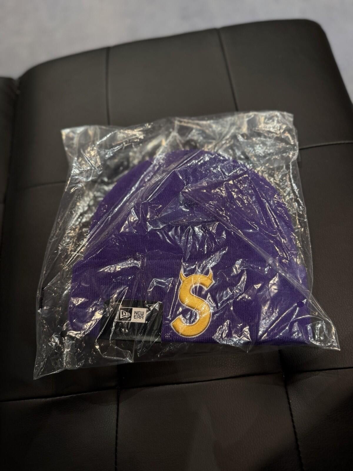 Supreme Supreme New Era Devil S Logo Beanie - Purple- Brand New Size ONE SIZE - 9 Thumbnail