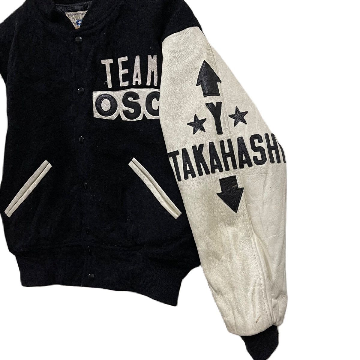 Japanese Brand Vintage 80s Team OSC by Herox Chuo Sportwear Varsity Jacket Size US M / EU 48-50 / 2 - 5 Thumbnail