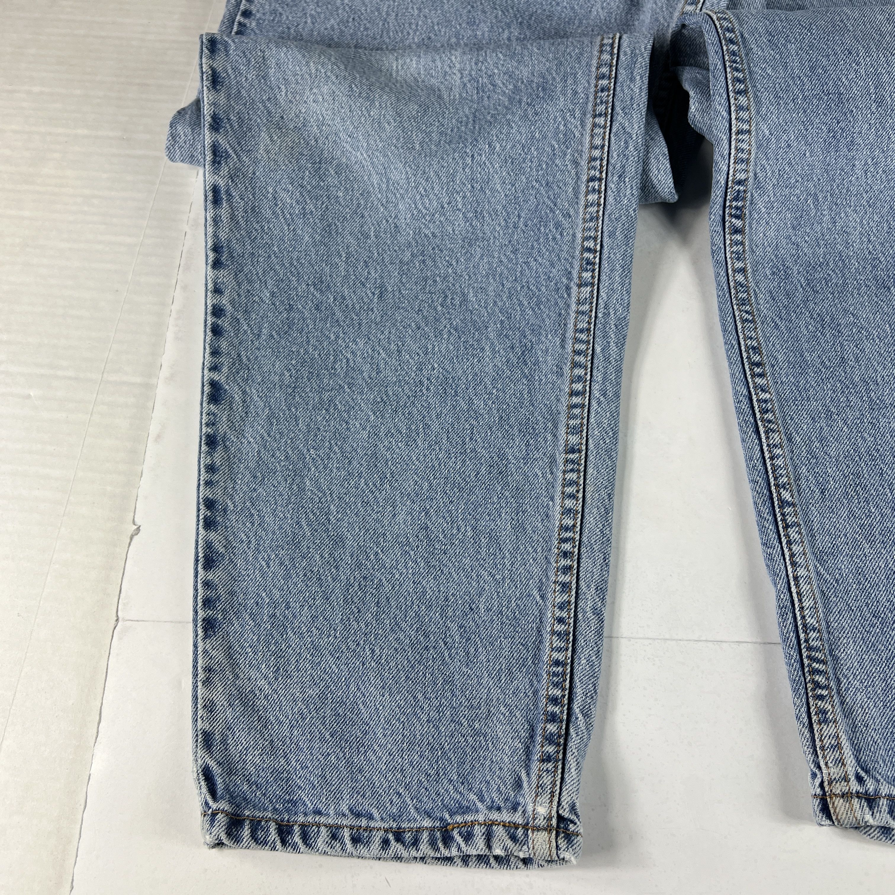 Levi's × Vintage VTG 90s Levi's Jean 560 Loose Taper Blue Denim Orange Tab Size US 32 / EU 48 - 10 Thumbnail