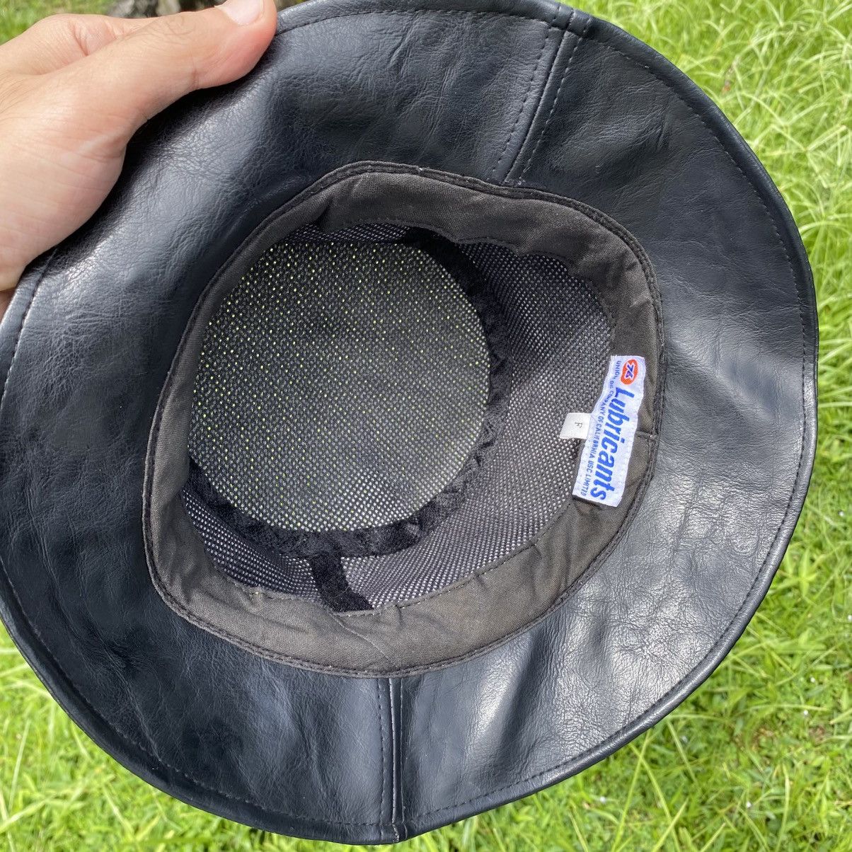 Other Vintage leather bucket Hat 76 lubricant racing Size ONE SIZE - 5 Thumbnail
