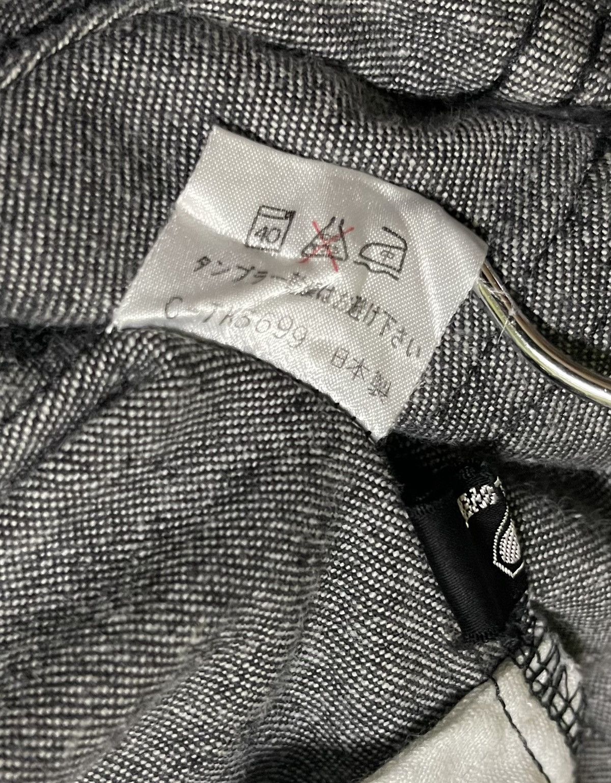 Japanese Brand Super Lovers Black Jeans Size US 31 - 20 Thumbnail