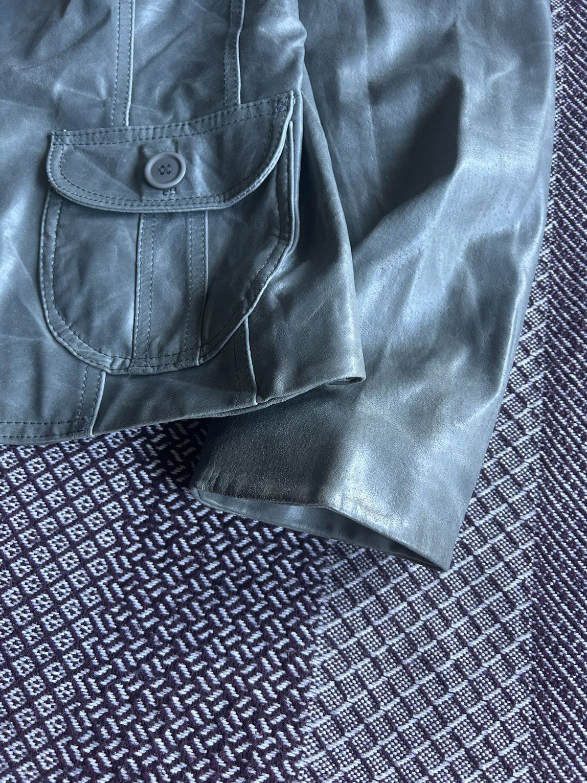 Genuine Leather Vintage Yokoo Real Leather Jacket Japanese Style Size Large Size L / US 10 / IT 46 - 4 Thumbnail