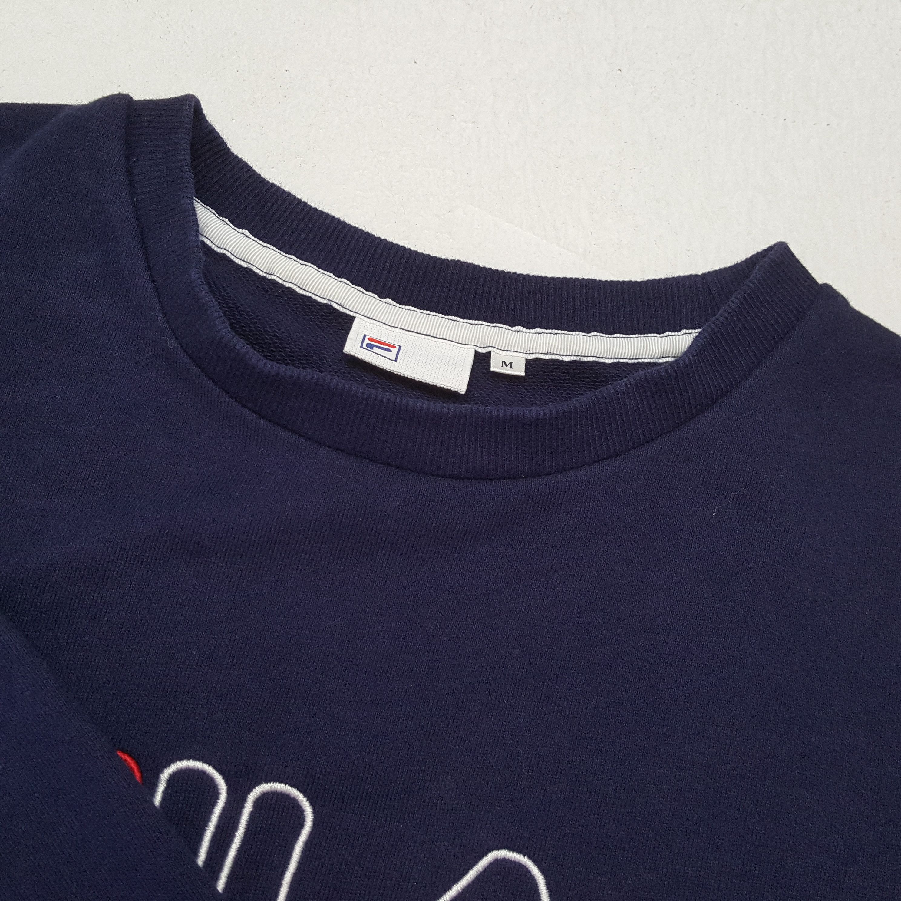 Fila × Vintage Vintage FILA Sportswear Big Logo Design Sweatshirt Size US M / EU 48-50 / 2 - 10 Thumbnail