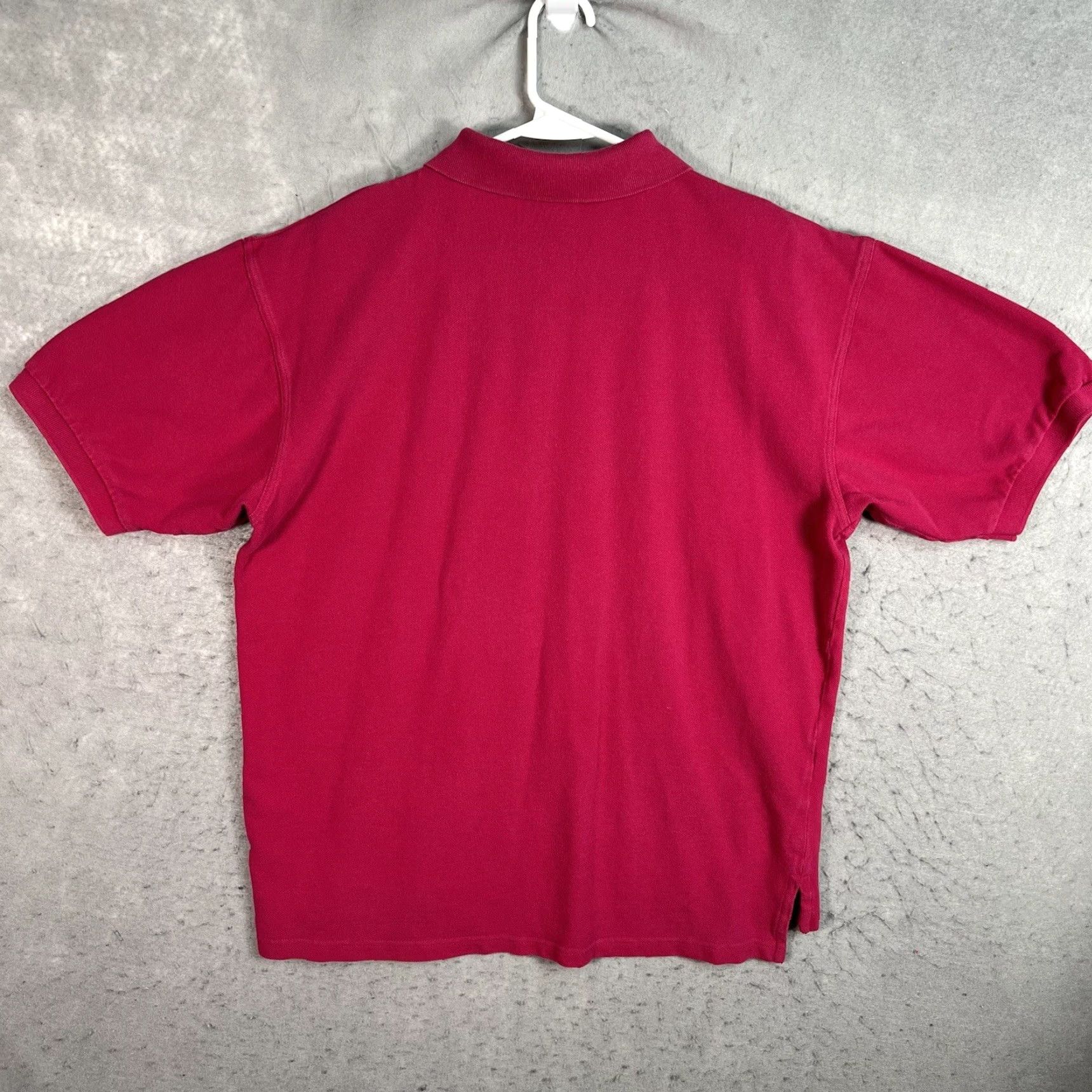 Champion VINTAGE Champion Classic Logo Polo Shirt Mens Adult Large Pink Short Sleeve Shirt Polo Mens Size US L / EU 52-54 / 3 - 7 Thumbnail