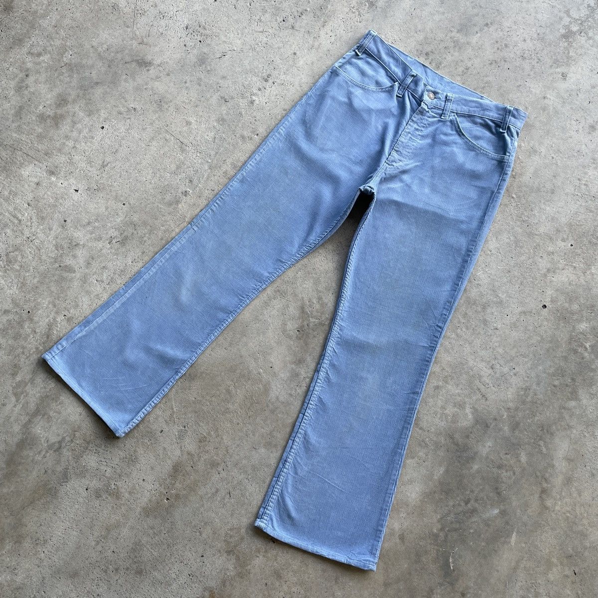 Levi's 70s Tru Vintage Levi’s 646 Flare Corduroi BootCut Pants W32 Size US 32 / EU 48 - 2 Thumbnail