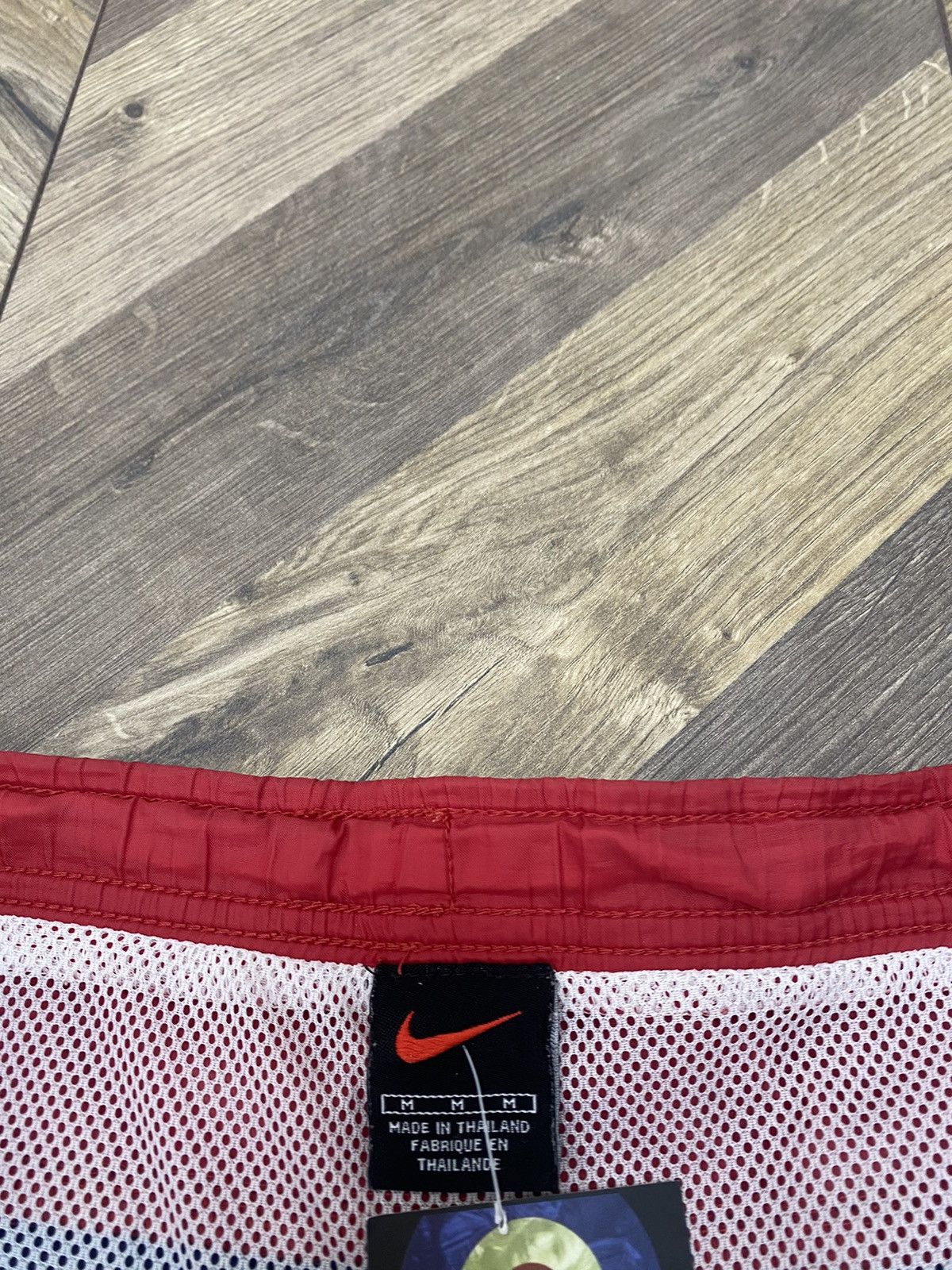 Nike × Vintage Vintage Big Logo Nike 90s style swim shorts Size US 32 / EU 48 - 7 Thumbnail