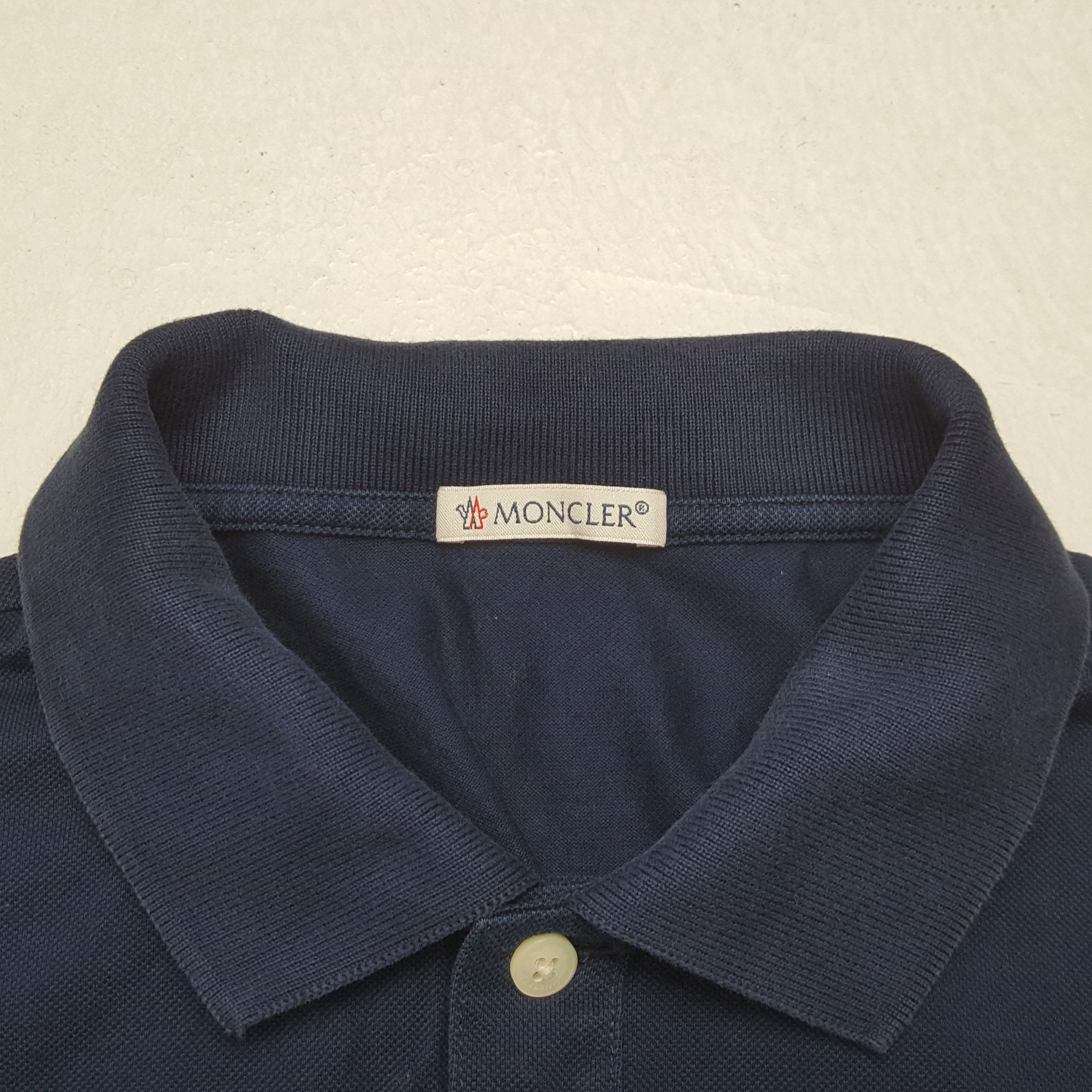 Moncler Vintage Moncler Fashion Brand Style Polo Shirt RR14 Size M / US 6-8 / IT 42-44 - 4 Thumbnail