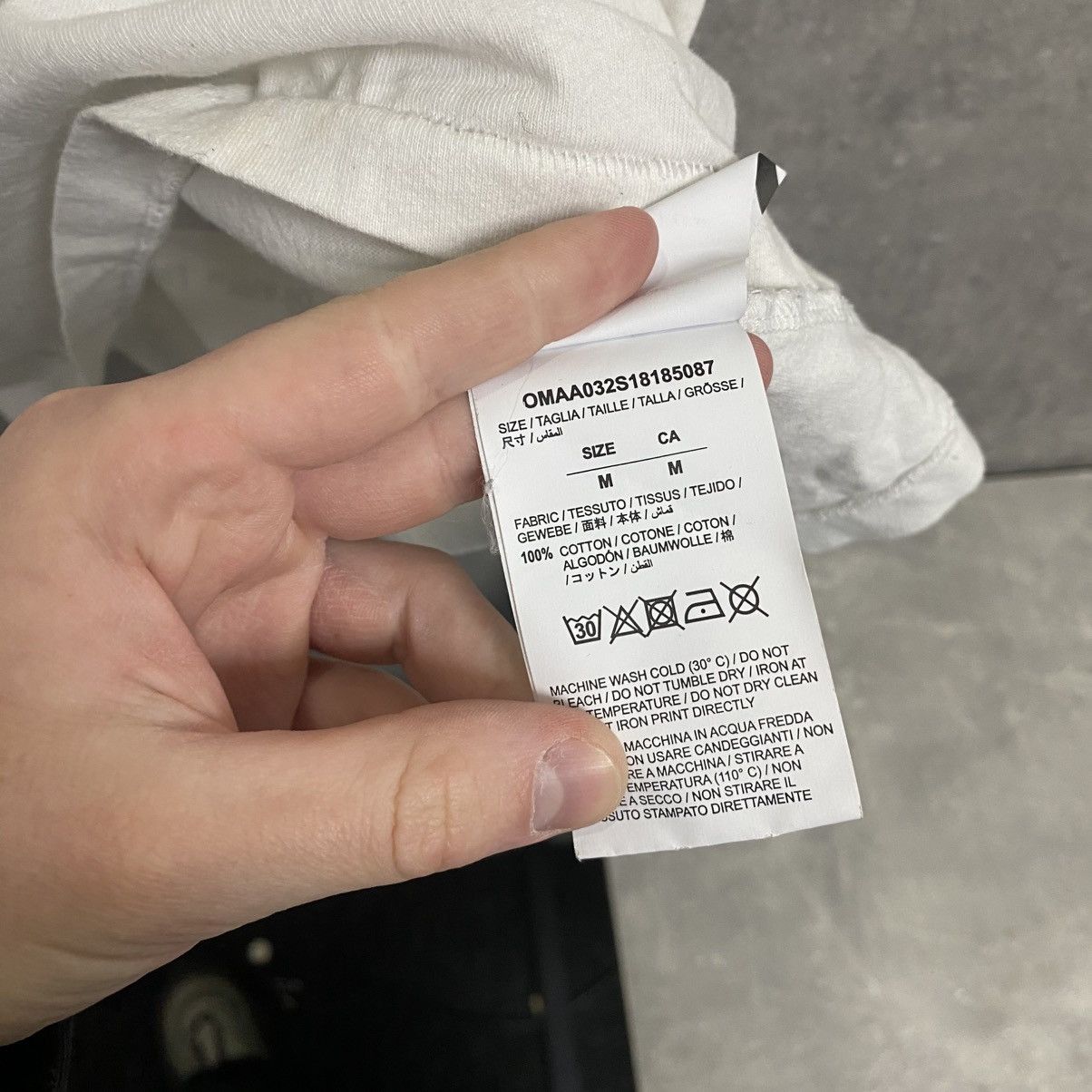Off-White OFF WHITE Temperature Map Spliced T-Shirt Size US M / EU 48-50 / 2 - 23 Thumbnail