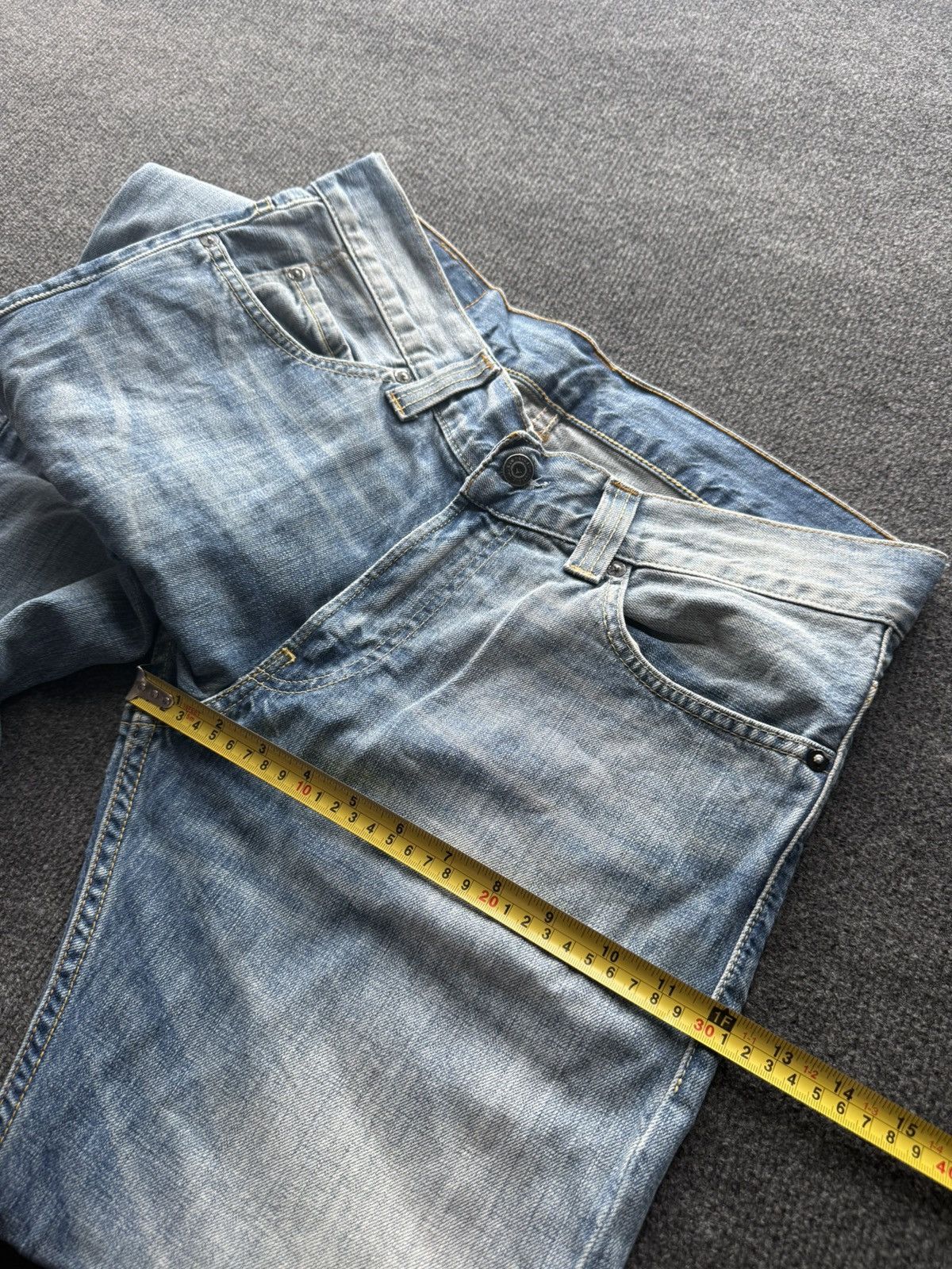 Levi's Retro VNTG 00s Y2K Levi’s 506 Bootcut Blue Denim Jeans Size US 32 / EU 48 - 14 Thumbnail