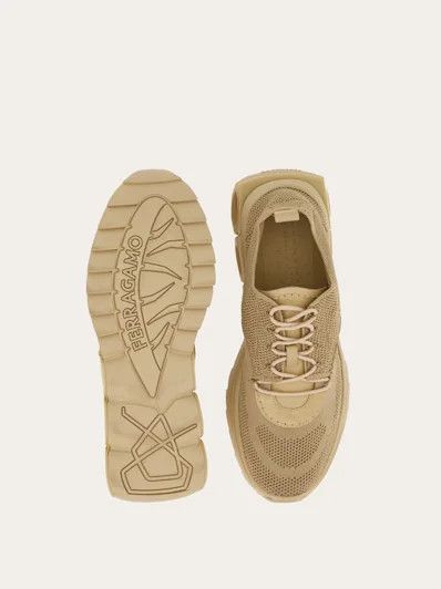 Salvatore Ferragamo o1s1rm0625 Low-Top Sneakers in Beige Size US 8 / EU 41 - 5 Thumbnail