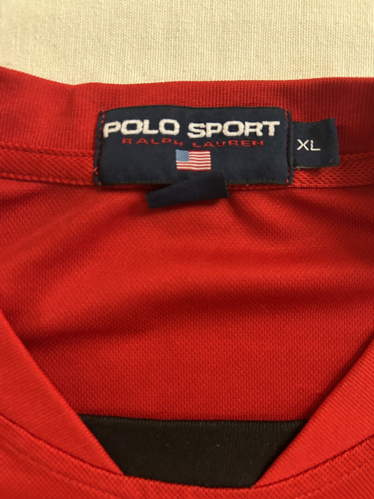 Polo Ralph Lauren Polo Sport Vintage Soccer Jersey T Shirt 90s Size US XL / EU 56 / 4 - 3 Thumbnail