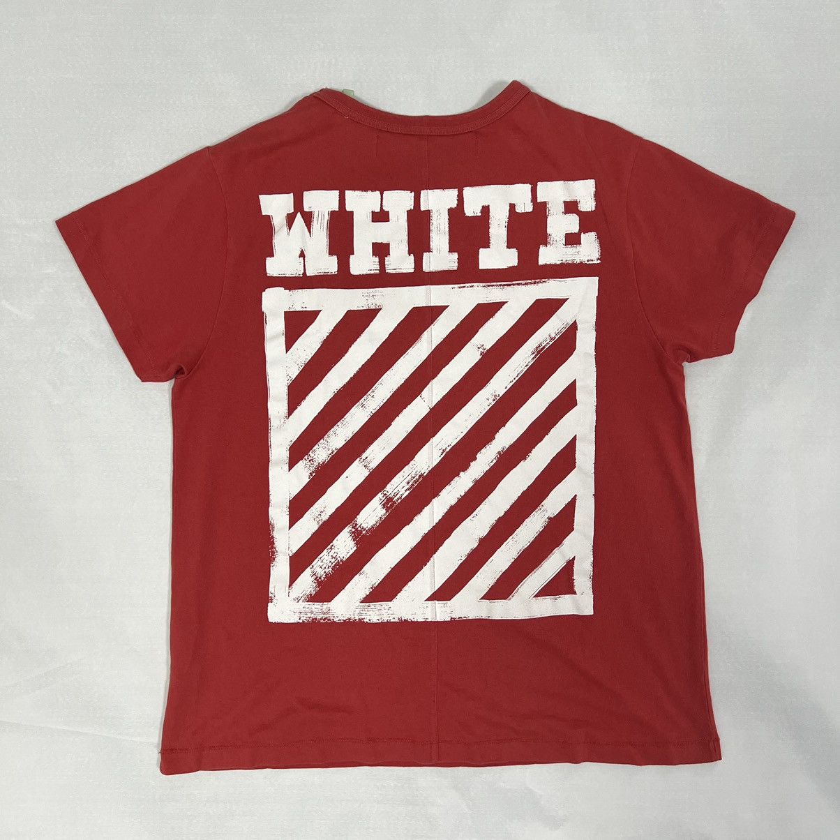 Off-White OFF-WHITE DIAG BRUSHED OVER T-SHIRT Size US S / EU 44-46 / 1 - 4 Thumbnail
