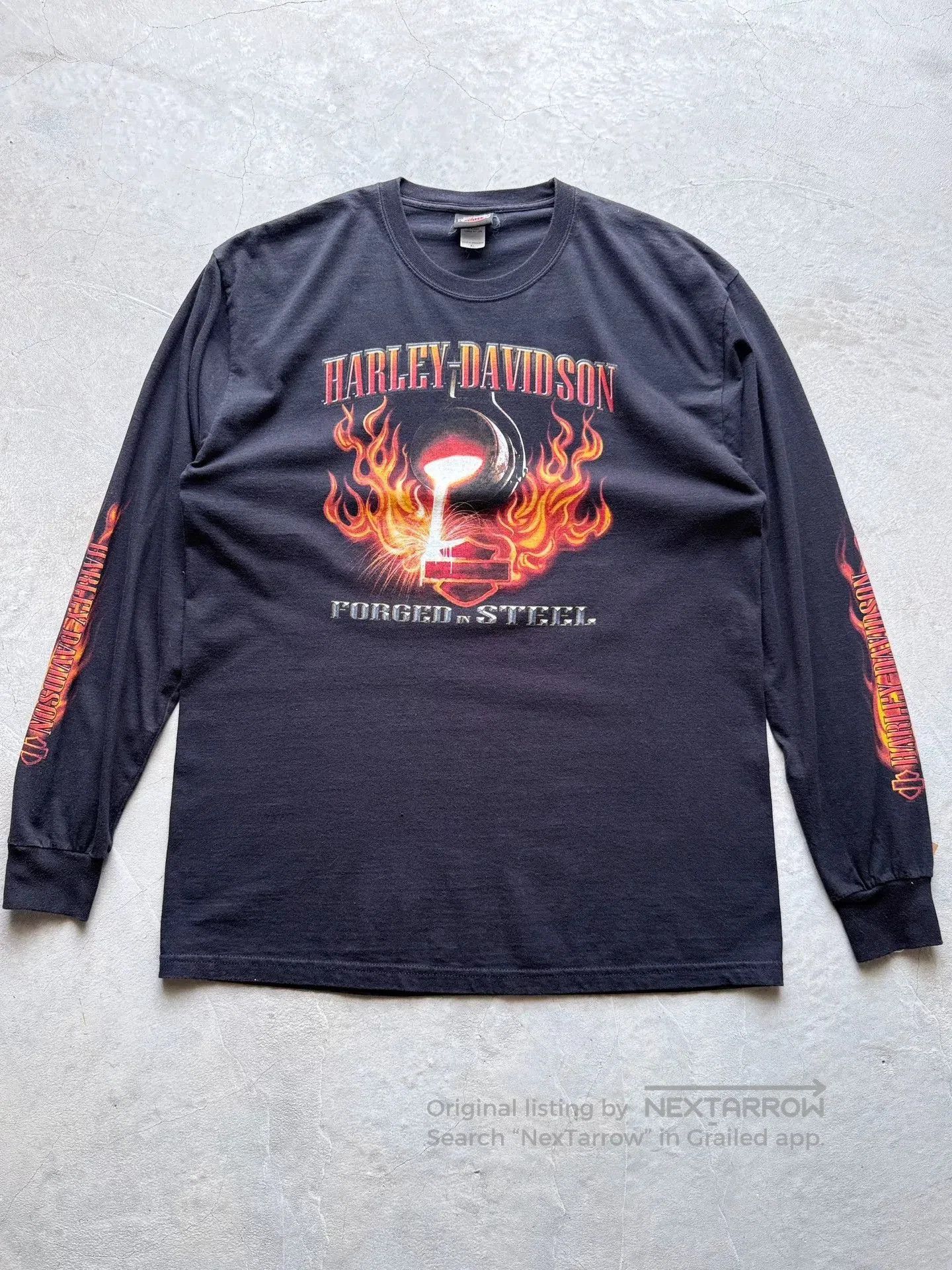 Vintage Vintage 00s Harley Davidson Yellowstone Choppers Tee. Size US XL / EU 56 / 4 - 1 Thumbnail