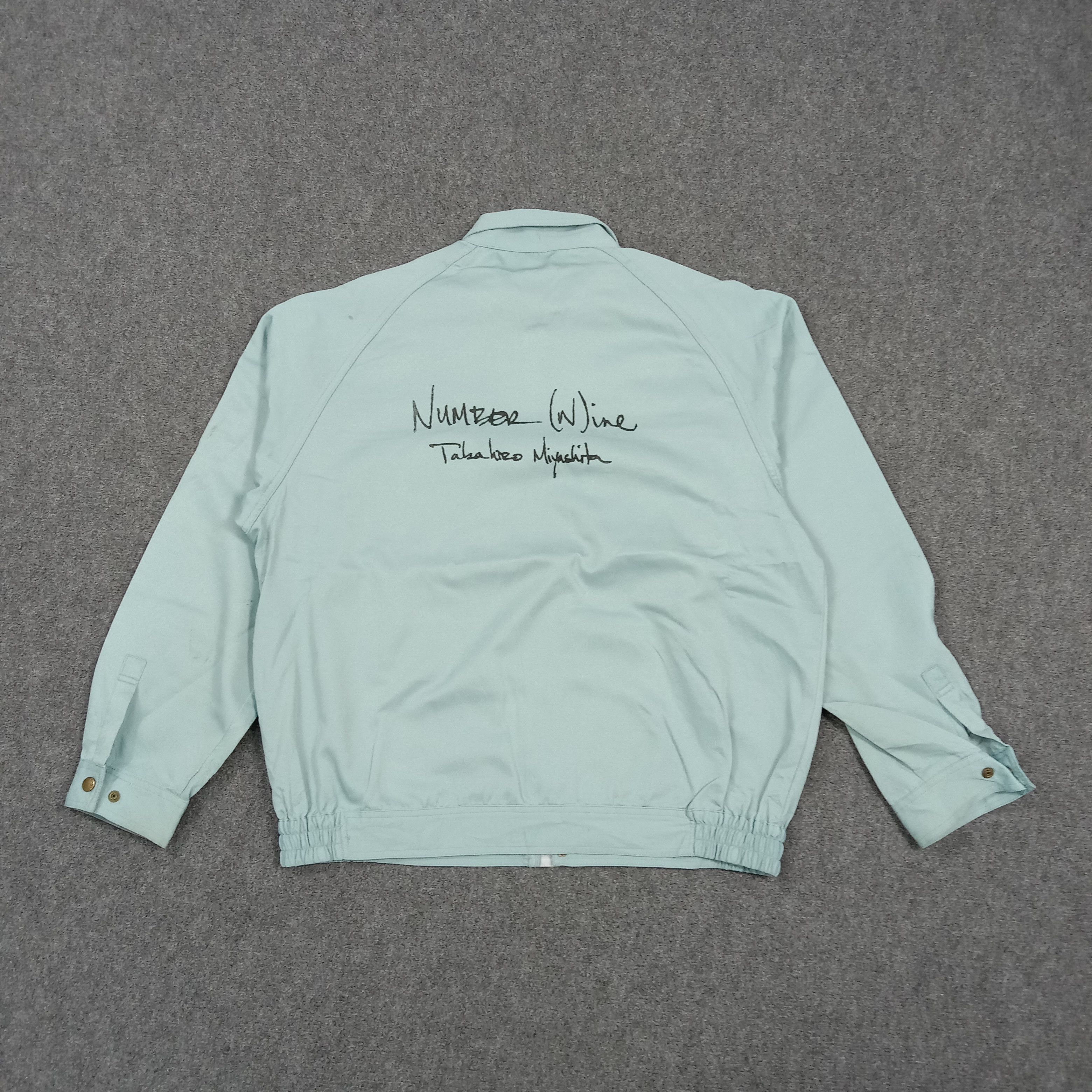 Kansai Yamamoto Kansai Yamamoto X Number Nine Logo Work Jacket C286N10 Size US L / EU 52-54 / 3 - 1 Thumbnail
