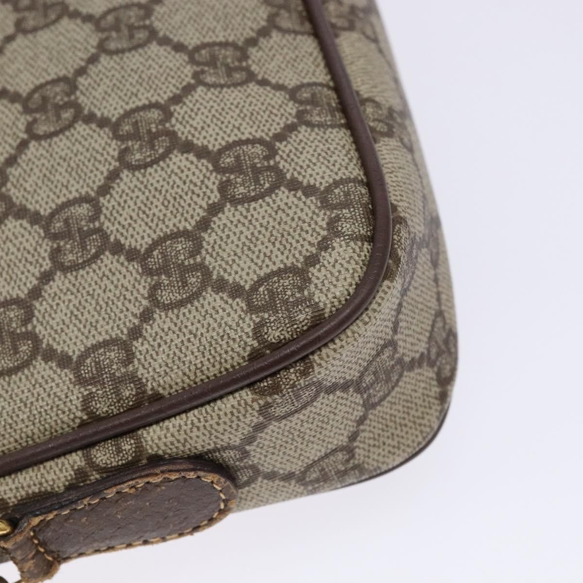 Gucci GUCCI GG Supreme Shoulder Bag Pvc Beige Gold 007 115 6428 Size ONE SIZE - 14 Thumbnail