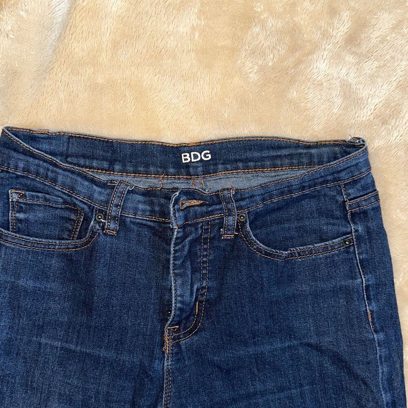 Bdg BDG Cigarette High Rise Denim Jeans | Sz 28 Size 28" / US 6 / IT 42 - 3 Thumbnail