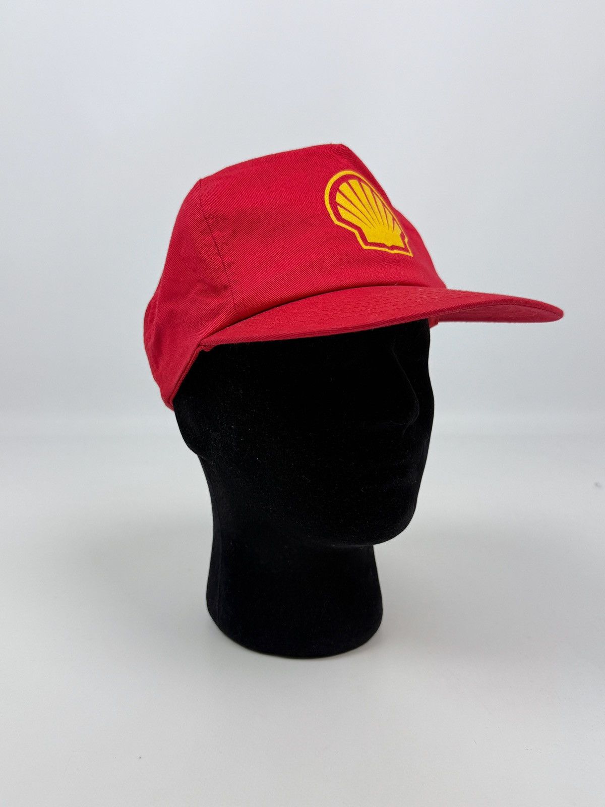Vintage 1990s Vintage Shell Gasoline Logo Racing Snapback Hat Cap Size ONE SIZE - 13 Thumbnail