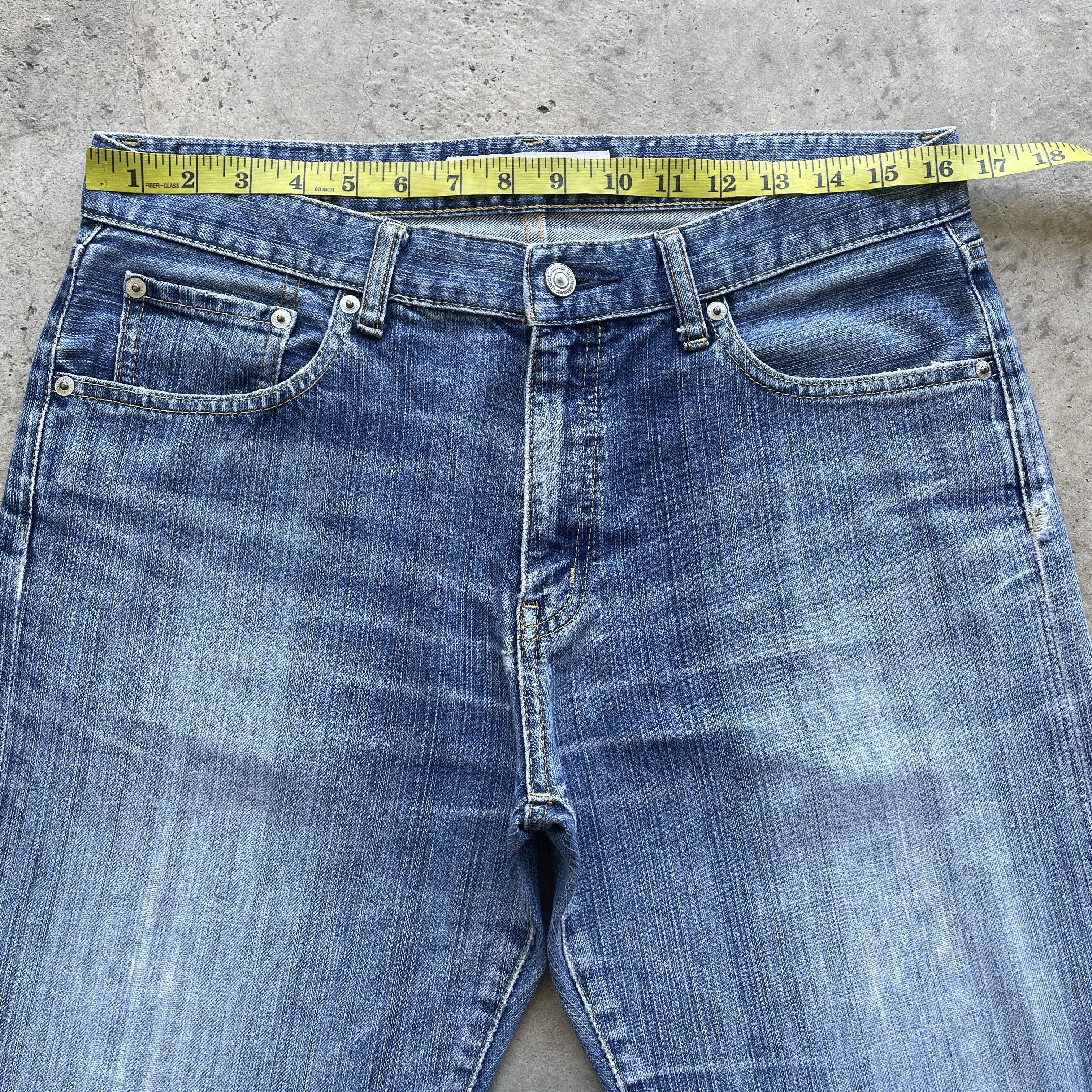 Japanese Brand × Vintage VINTAGE JAPANESE DENIM JEANS FADED PANTS W33x28.5 Size US 33 - 6 Thumbnail