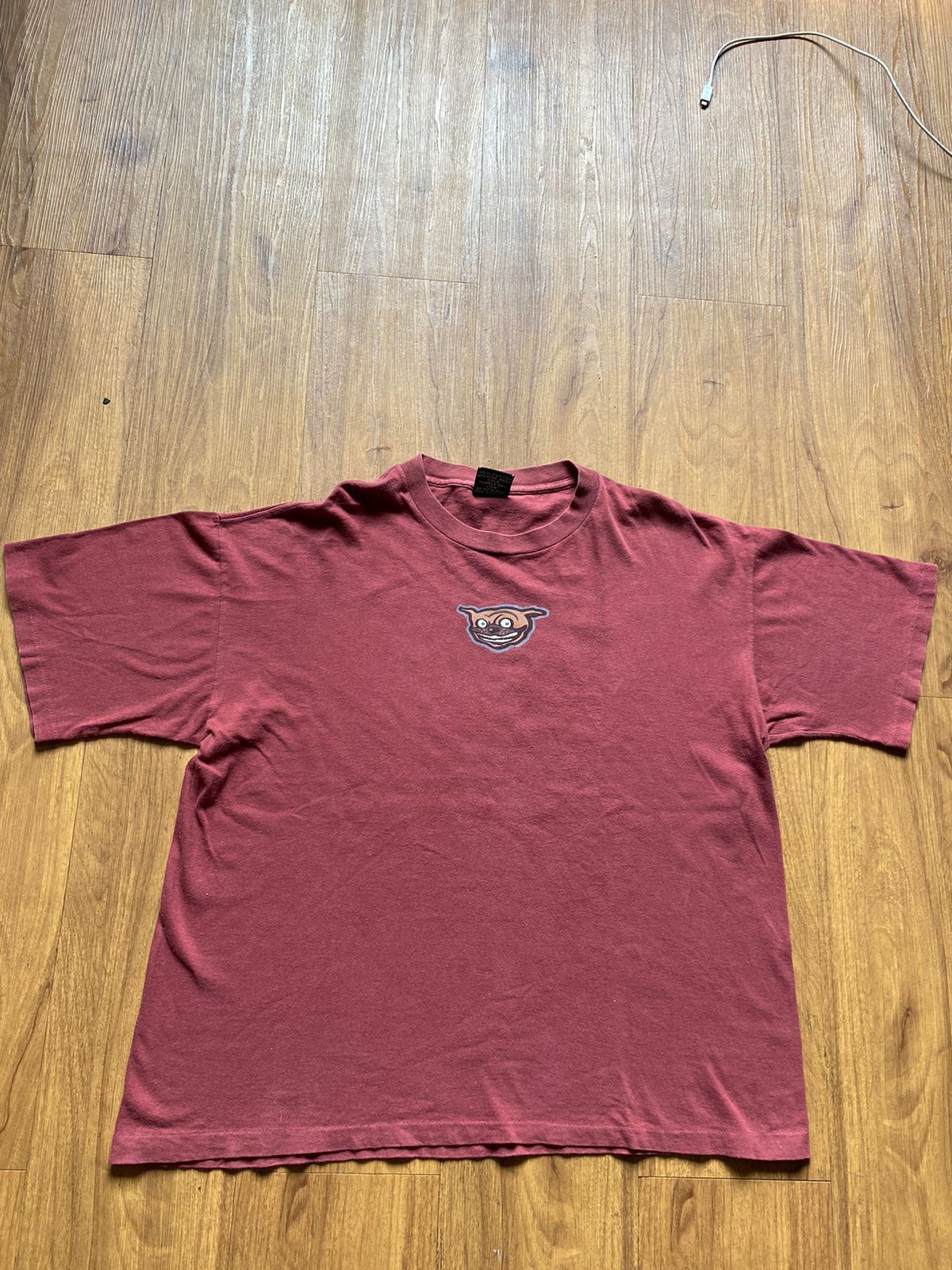 Vintage VINTAGE 90s YAGA “ Bulldog” T Shirt Size US L / EU 52-54 / 3 - 1 Thumbnail