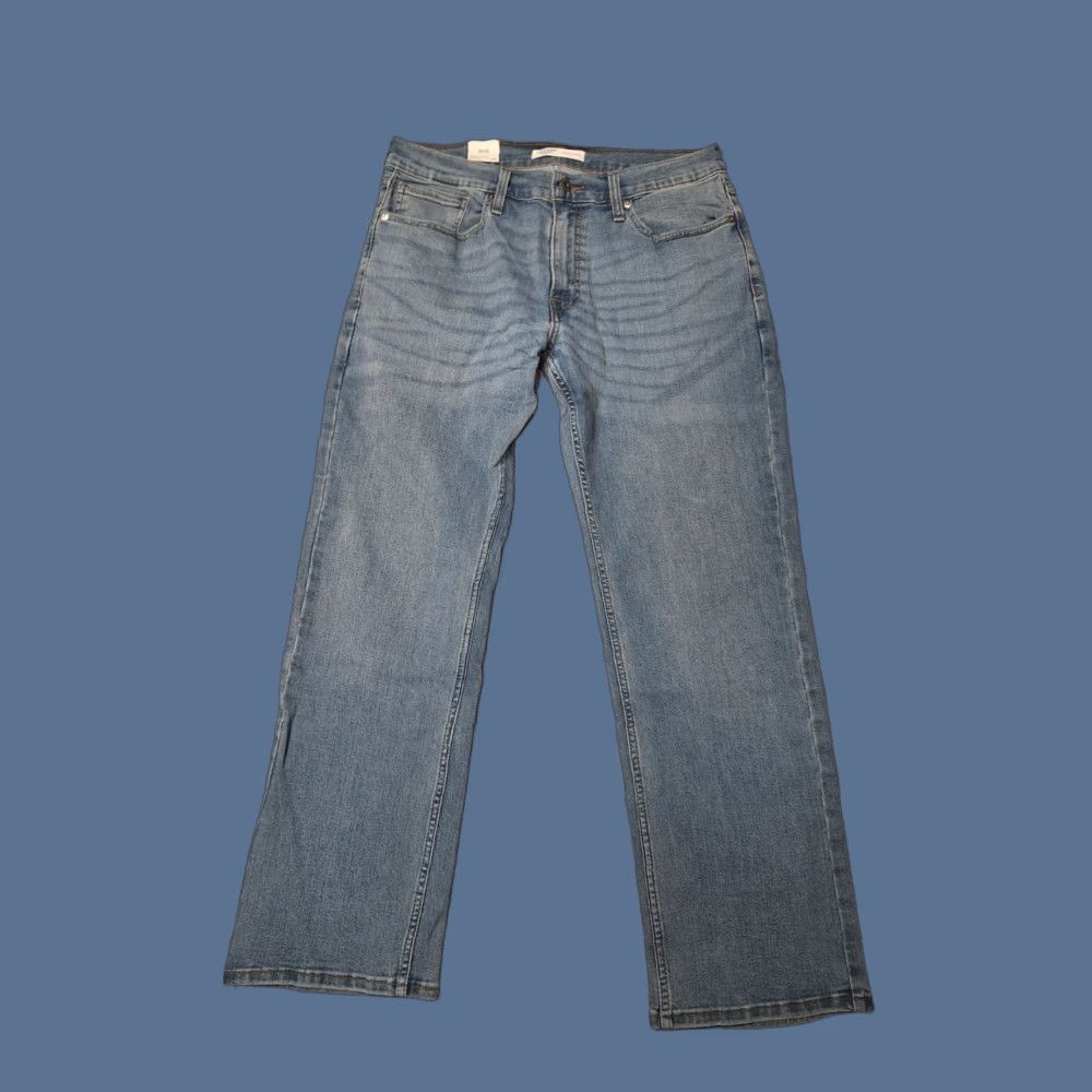 Levi's Levi's Signature Men's Gold Relaxed Straight Fit Jeans 32x30 Nwt Blue Straight Jeans Men's 32x30 Nwt Size US 32 / EU 48 - 1 Thumbnail