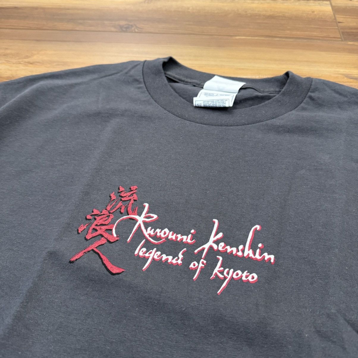Other Vintage Grey Rurouni Kenshin Legend of Kyoto Anime Tee Shirt Size US XL / EU 56 / 4 - 4 Thumbnail