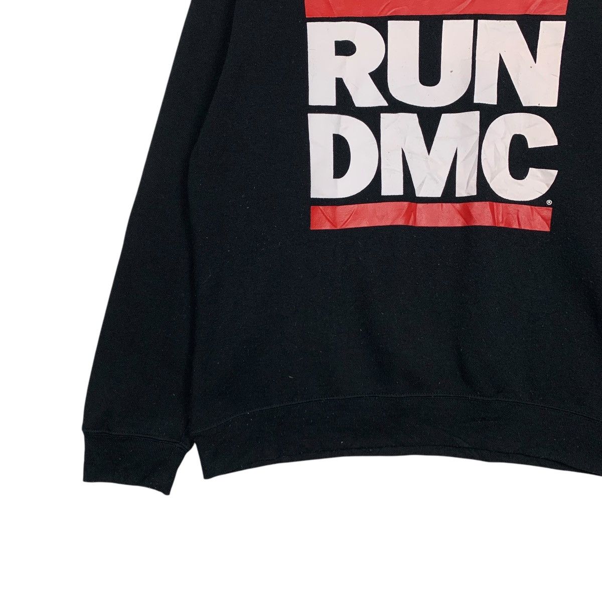 RUN DMC RUN DMC Big Logo Crewneck Sweatshirt #2200-C97 Size US L / EU 52-54 / 3 - 3 Thumbnail