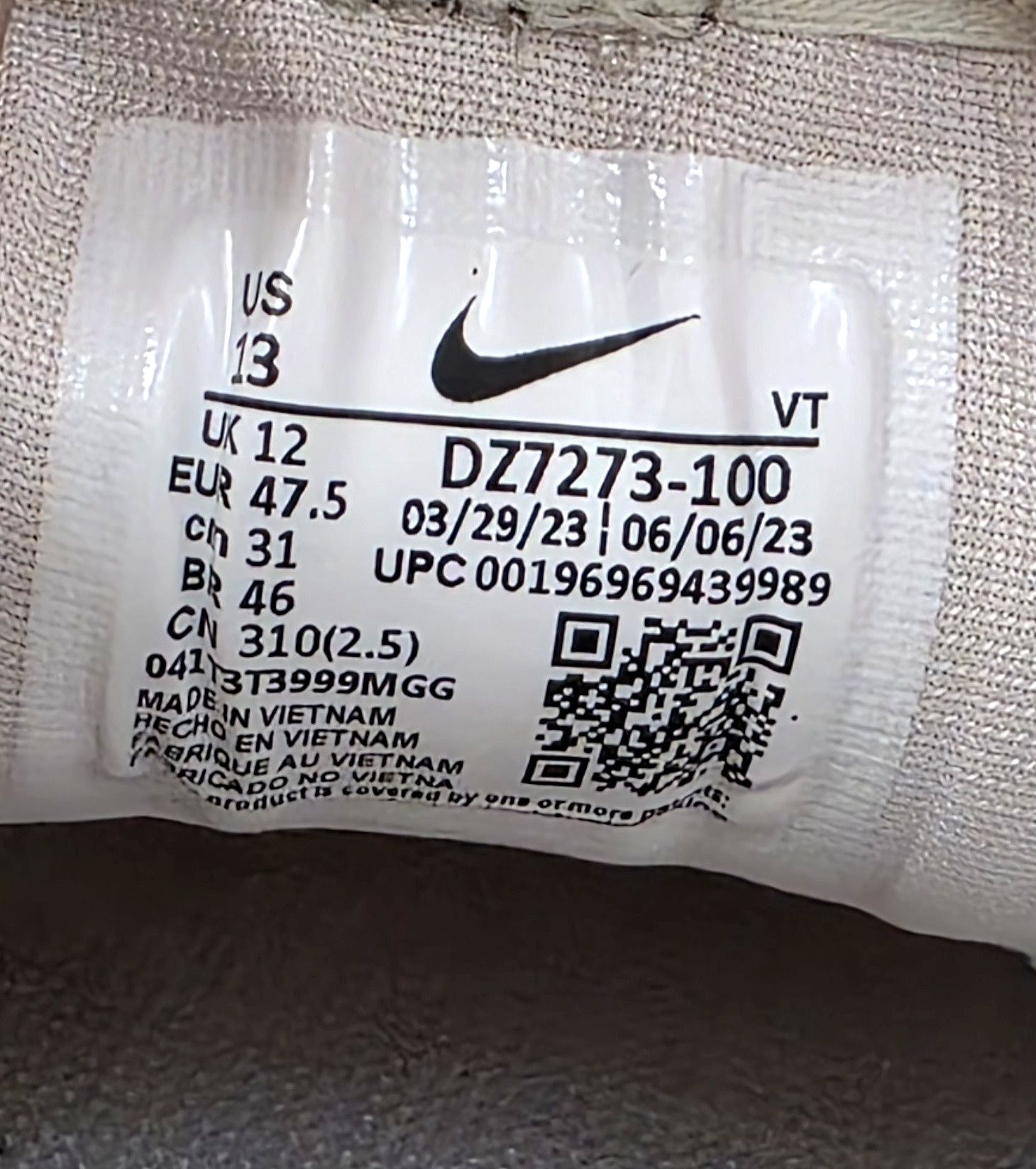 Nike Nike Air Vapormax Moc Roam Light Stone Brown-Black-Stone 13 Size US 13 / EU 46 - 11 Thumbnail