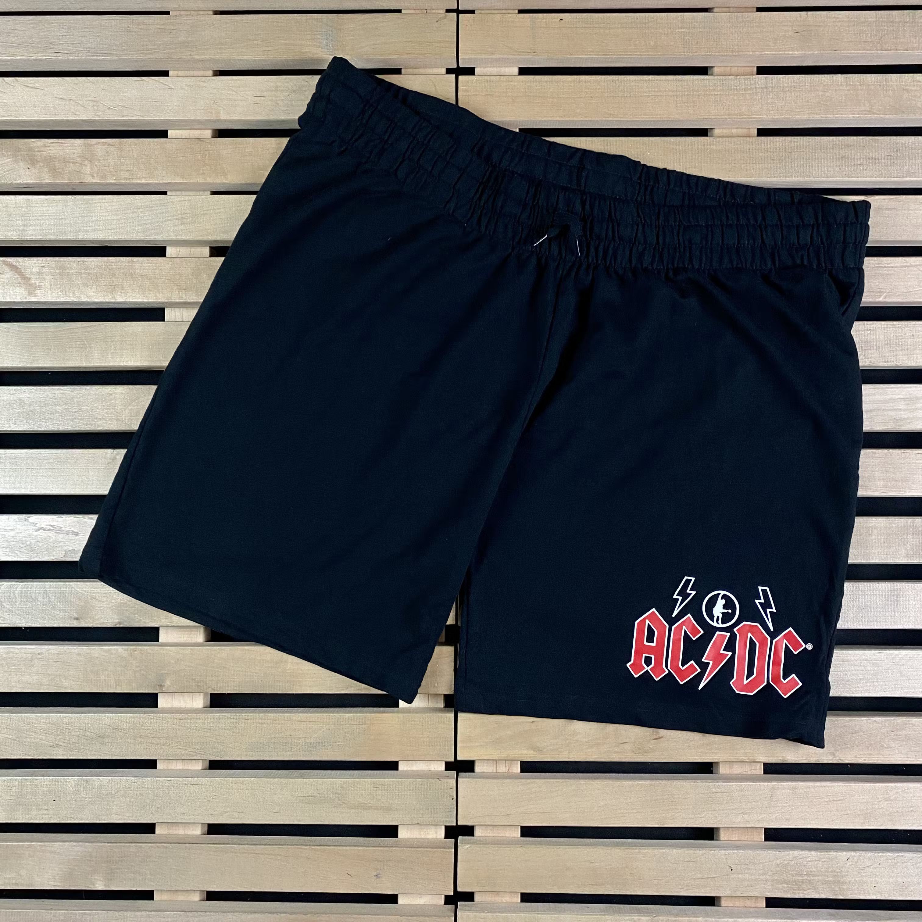 AC/DC × Band Tees Mens Vintage Shorts AC/DC ACDC Size XXL Size US 36 / EU 52 - 1 Thumbnail