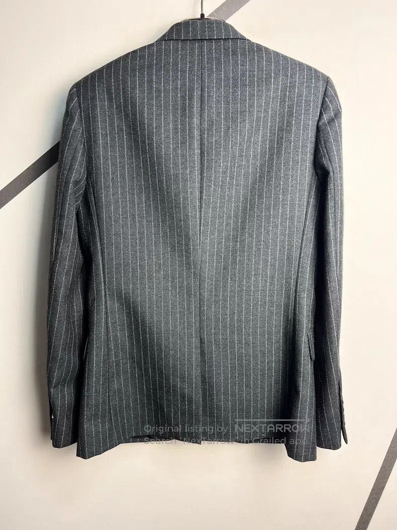Saint Laurent Paris Saint Laurent Paris Striped Wool Three-Button Suit Size US S / EU 44-46 / 1 - 2 Thumbnail