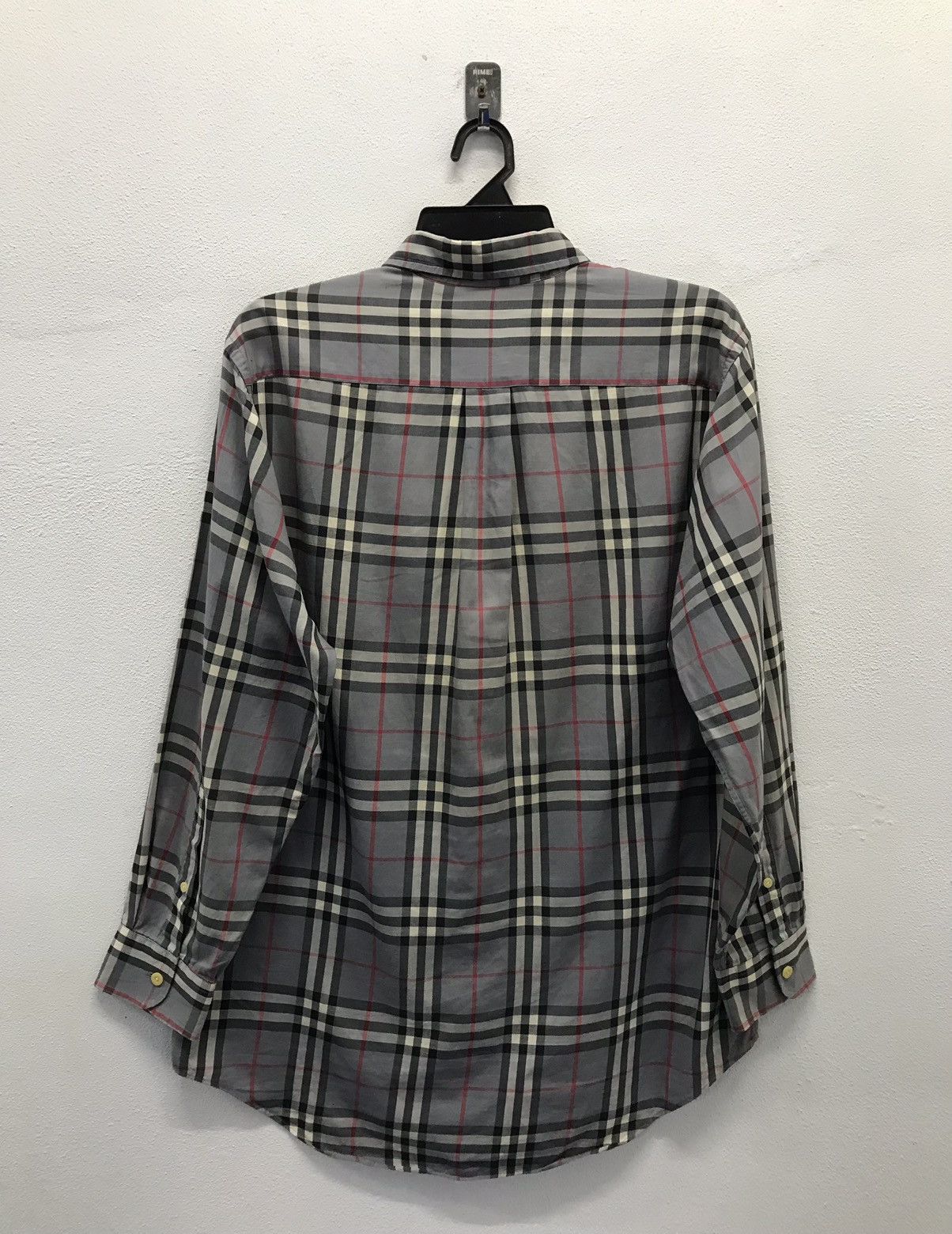 Burberry × Vintage Vintage Burberrys Of London Long Sleeve Shirt Button Up Size US M / EU 48-50 / 2 - 2 Thumbnail