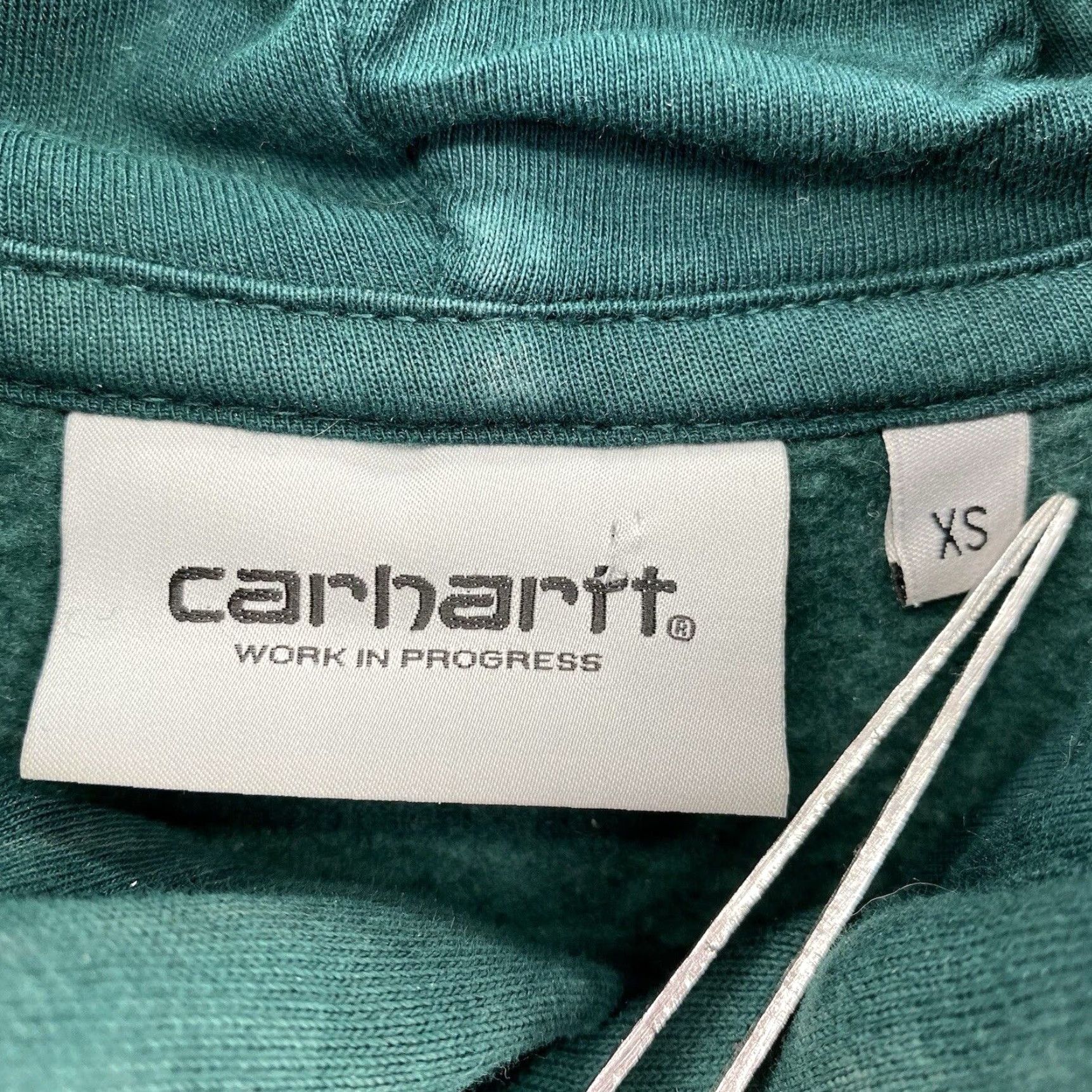 Carhartt Wip Carhartt WIP Chase Hooded Sweatshirt Men XS Green Sweat Hoodie Workwear Outdoor Size US XS / EU 42 / 0 - 6 Thumbnail