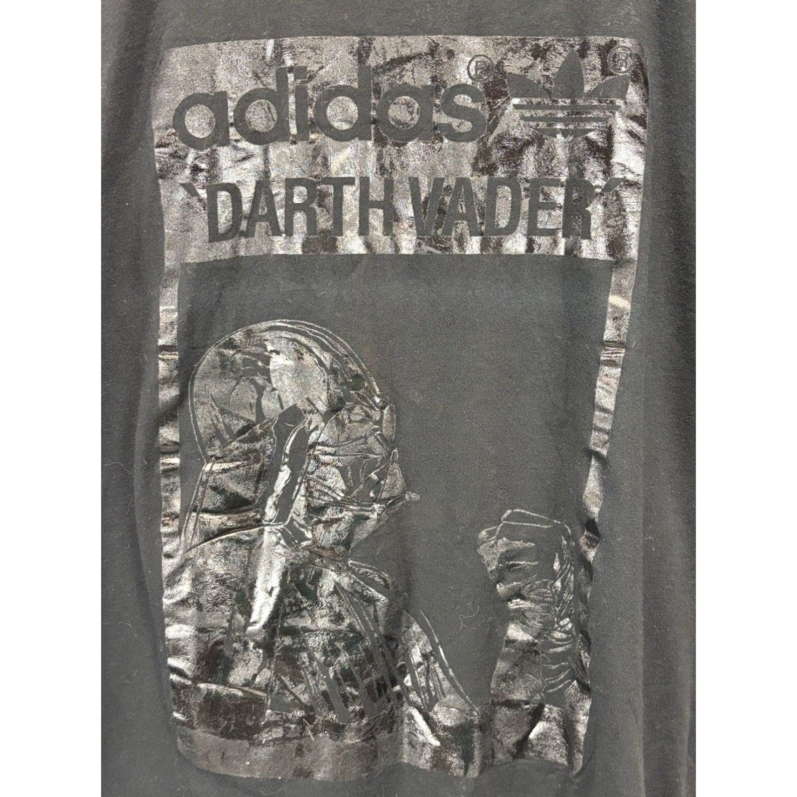 Adidas Adidas Originals Star Wars Darth Vader T-Shirt Mens Medium Black Size US M / EU 48-50 / 2 - 2 Thumbnail