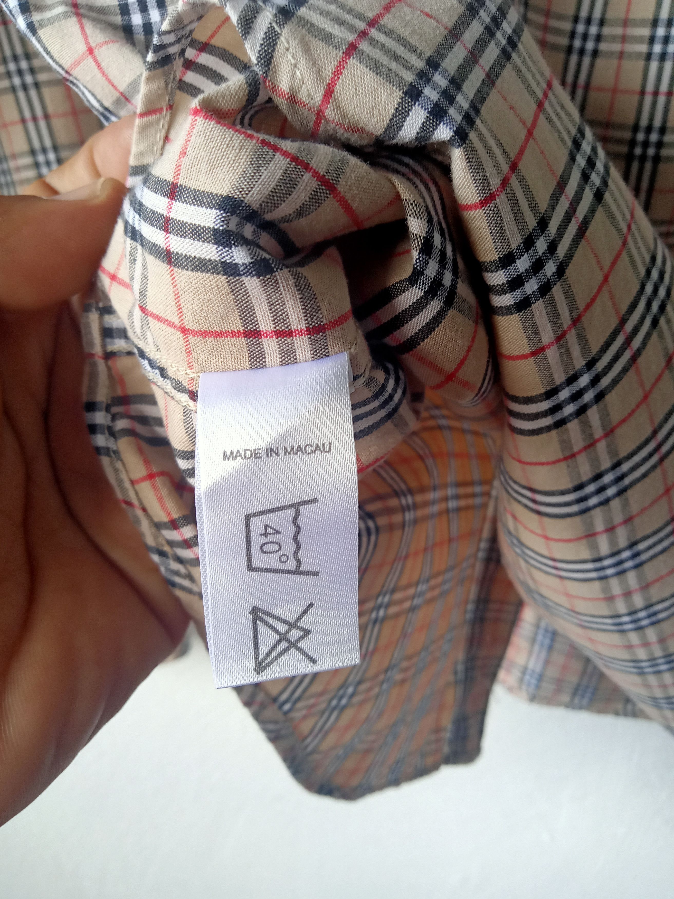 Burberry Vintage Nova Check Button Ups Shirt Size M / US 6-8 / IT 42-44 - 5 Thumbnail
