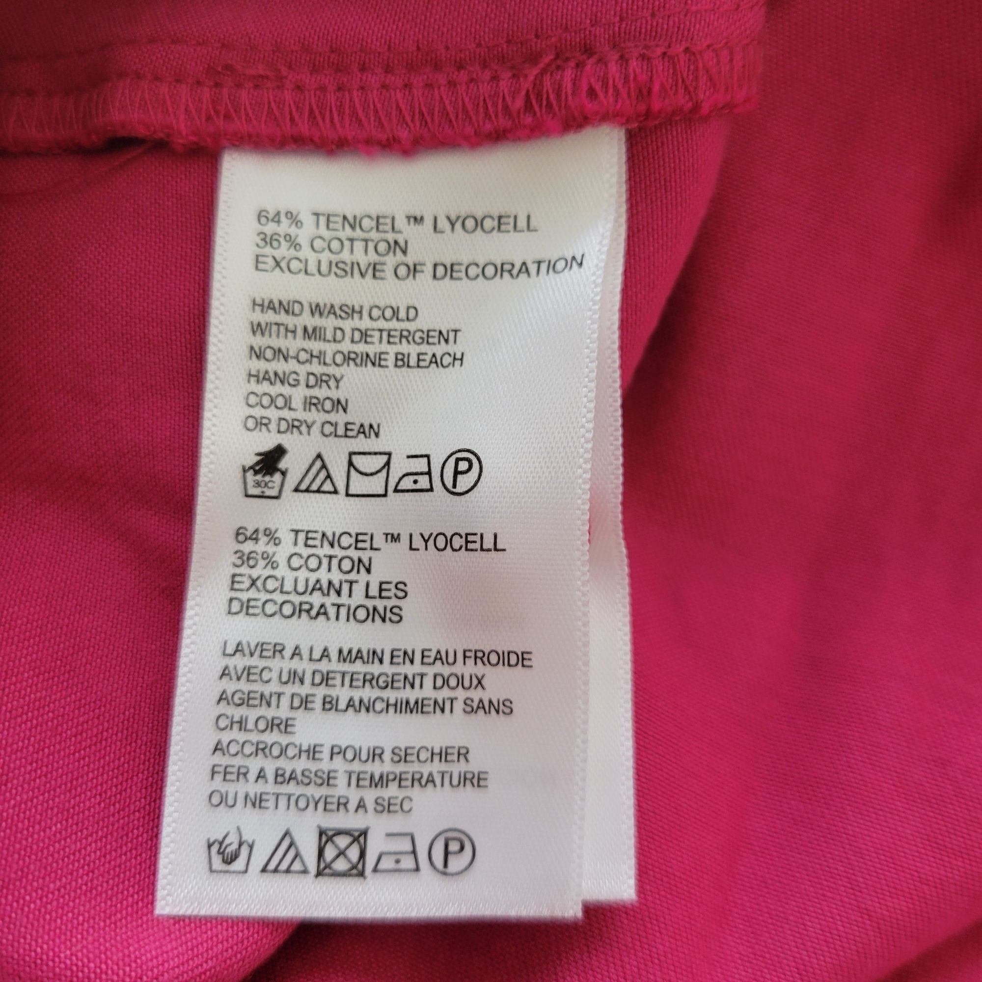 Tommy Bahama Tommy Bahama XS Hot Pink Flutter Sleeve Dress LANAILETTE Bar Size XS / US 0-2 / IT 36-38 - 7 Thumbnail
