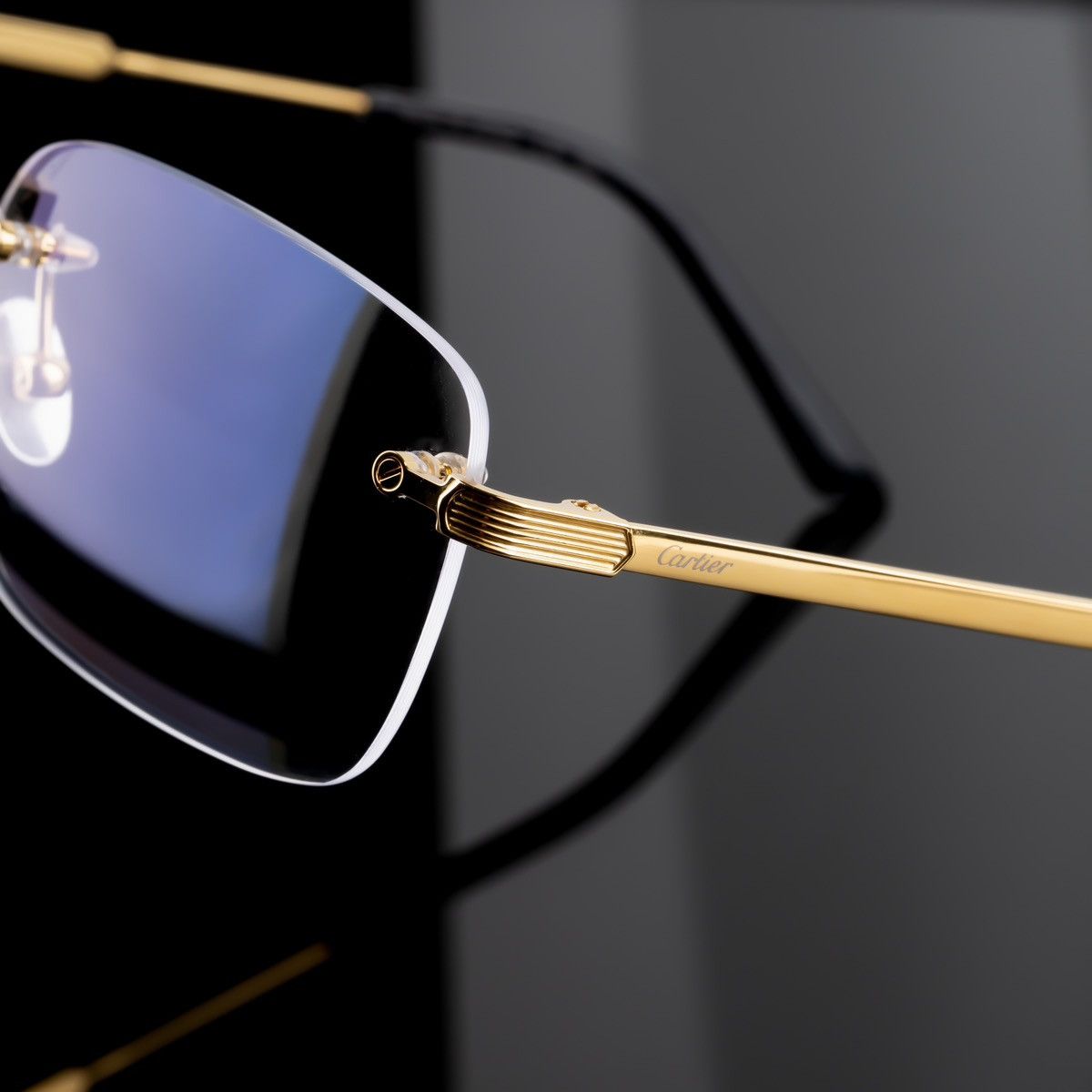 Cartier CARTIER CT0349O 001 GLASSES Size ONE SIZE - 2 Thumbnail
